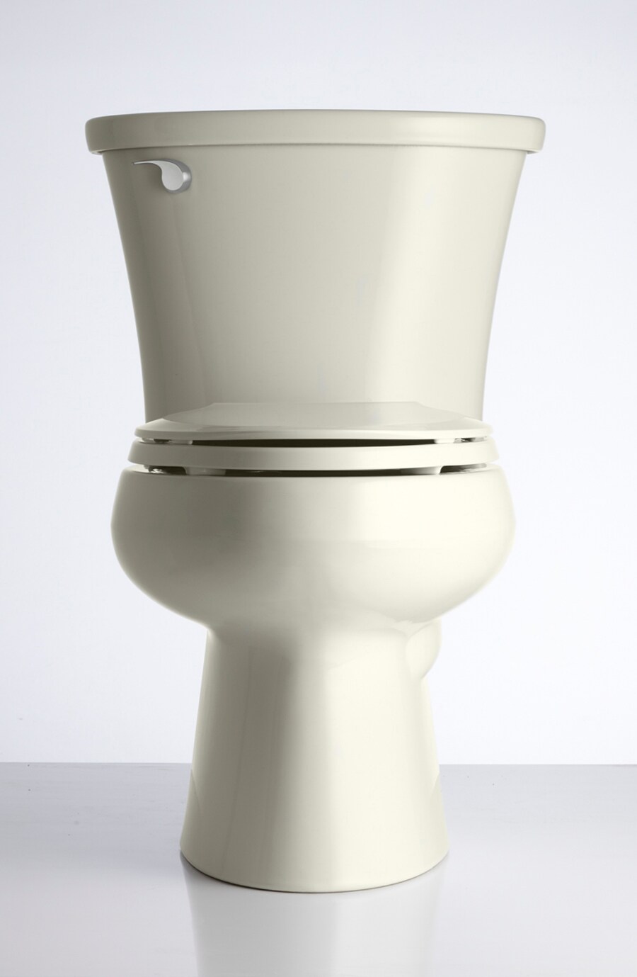 KOHLER Wellworth Biscuit Elongated Standard Height Toilet Bowl at Lowes.com