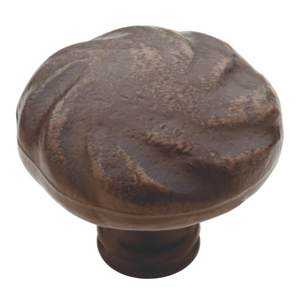 Brainerd PN1320W-RUS-C Rust Round Traditional Cabinet Knob