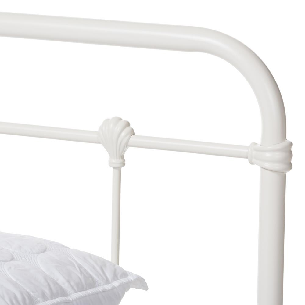 Baxton studio mandy vintage industrial metal platform bed hotsell