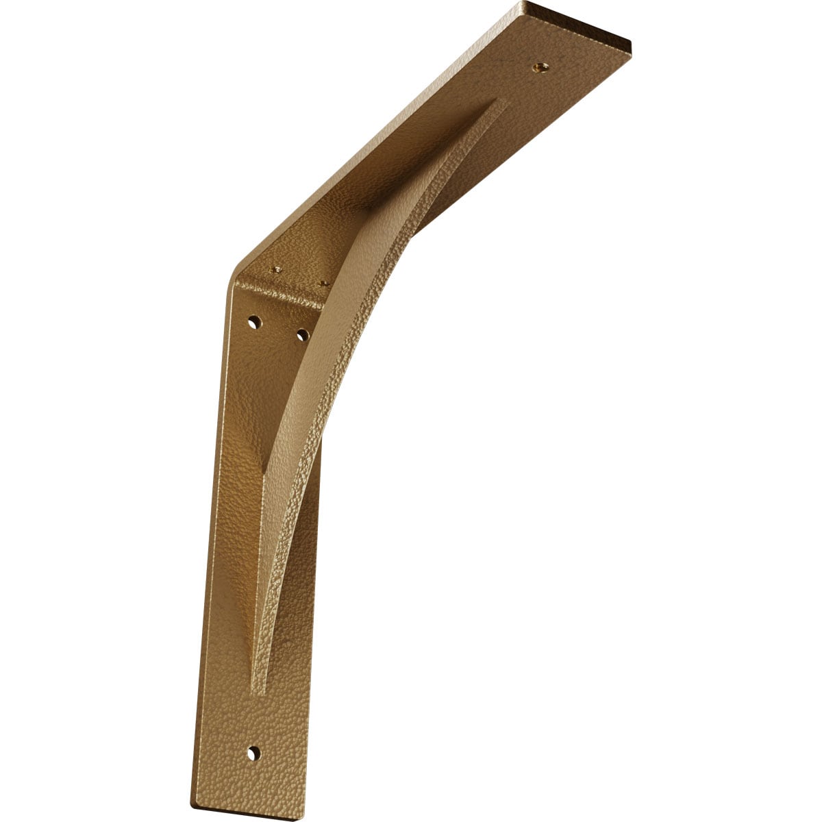 Ekena Millwork Legacy 10-in x 2-in x 10-in Gold Steel Countertop Support Bracket BKTM02X10X10LEHGO Uae Electronic uaeelectronic.com