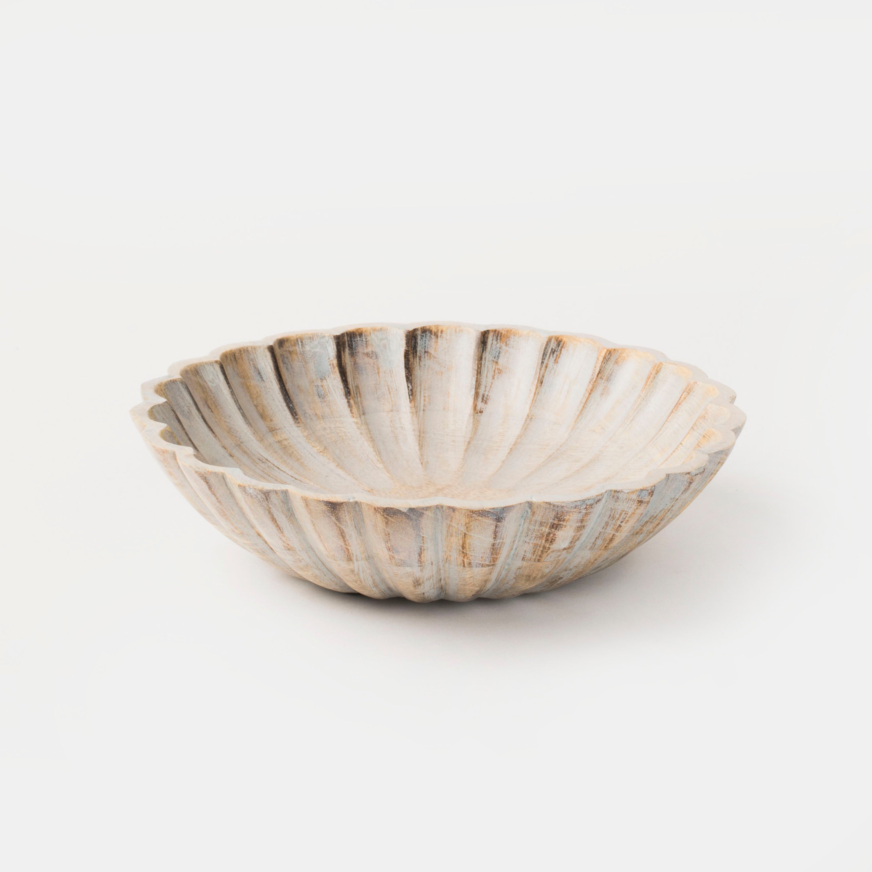 Mela Artisans  Scallop Serenity Serving Bowls - Set of 2