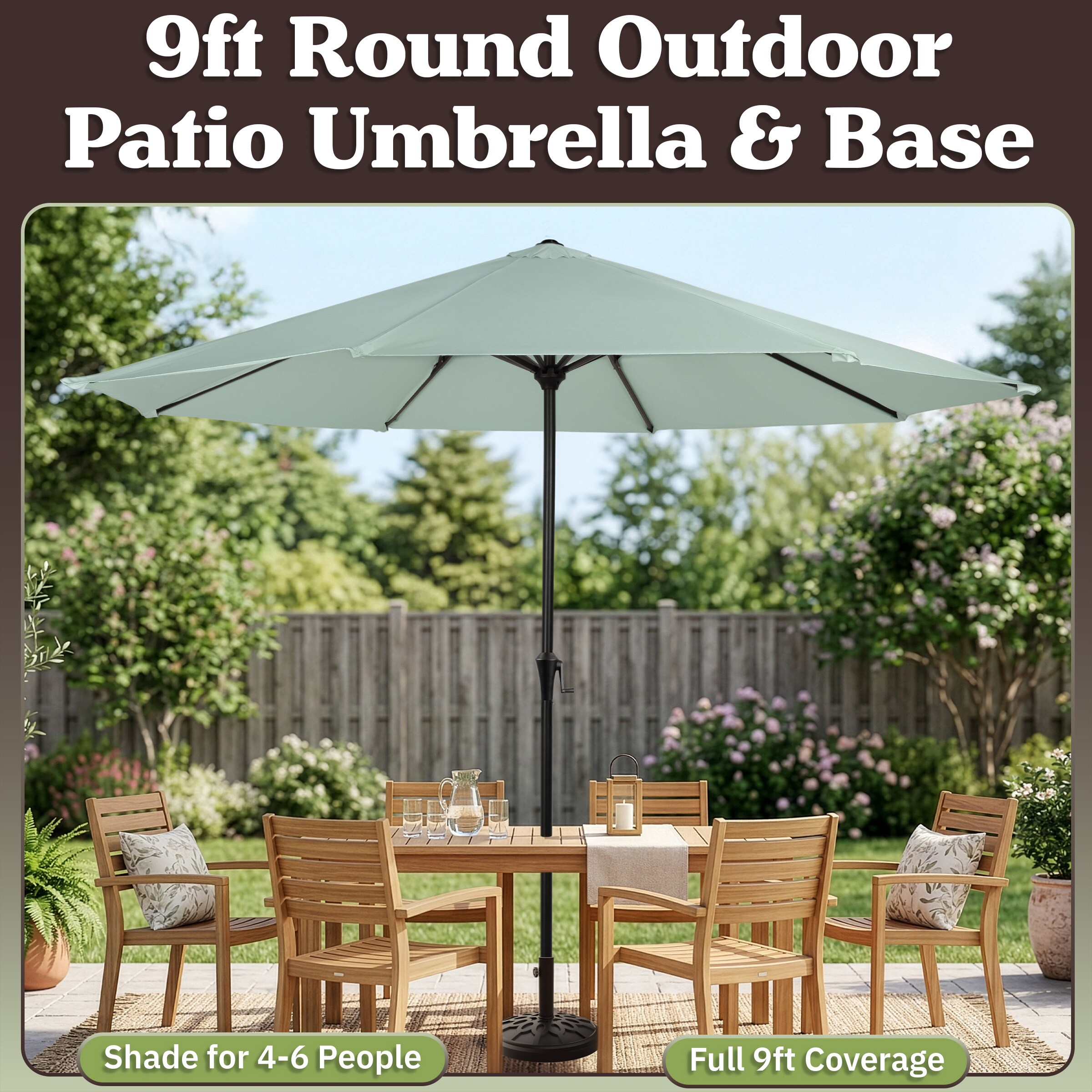 Pure Garden 50-LG1041B Umbrellas-2 - View #2
