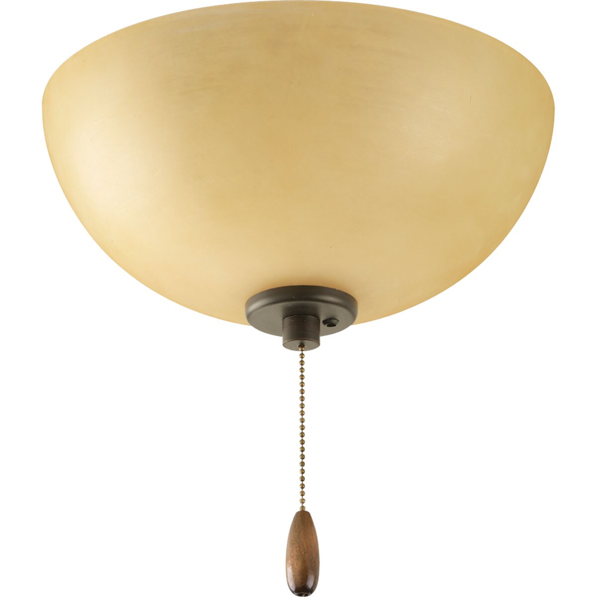 Progress Lighting P2650-20TWB Bravo 11-in 2 -Light Bronze LED Ceiling Fan Light Kit