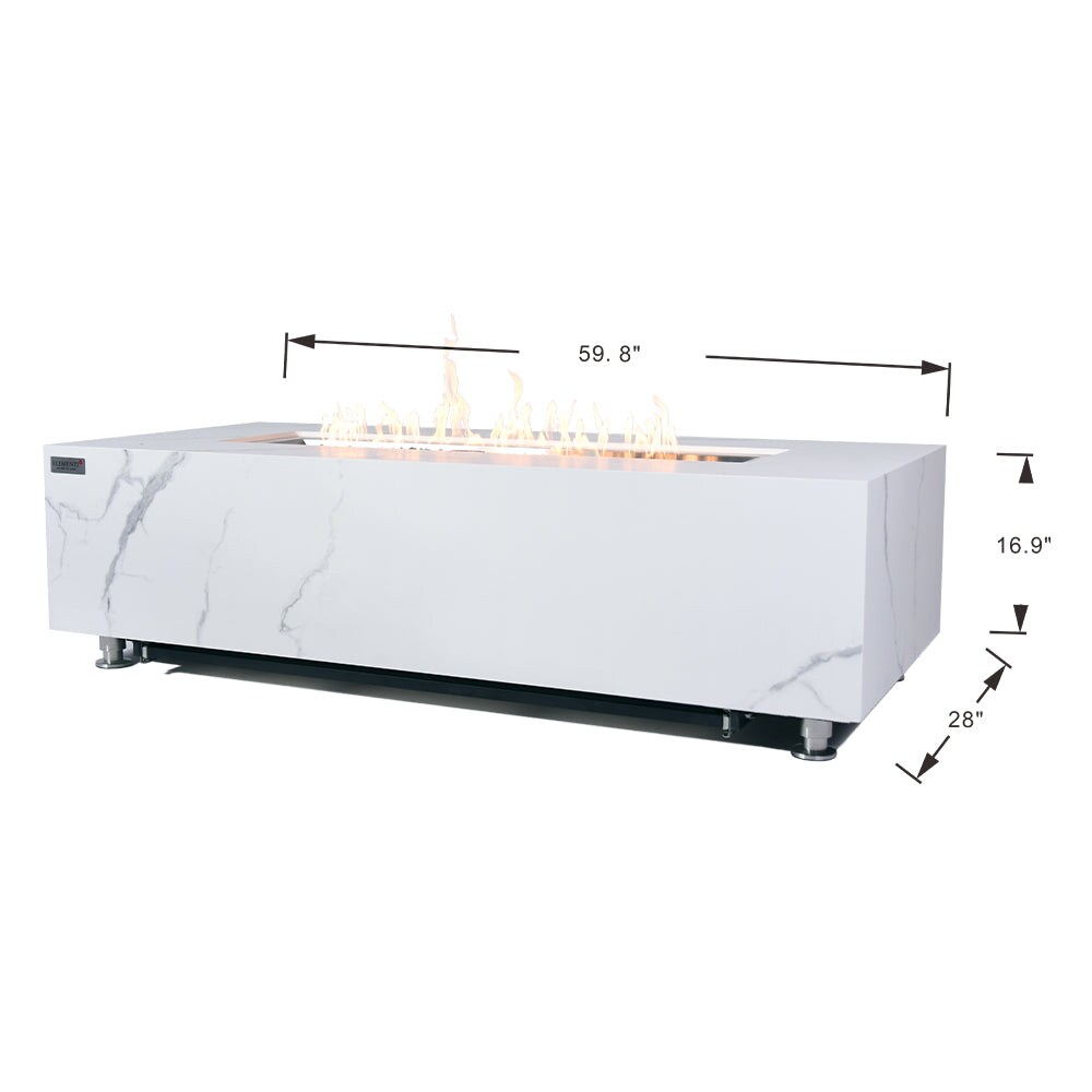 Elementi OFP121BW-LP-1 Outdoor-Gas-Firepits - View #3
