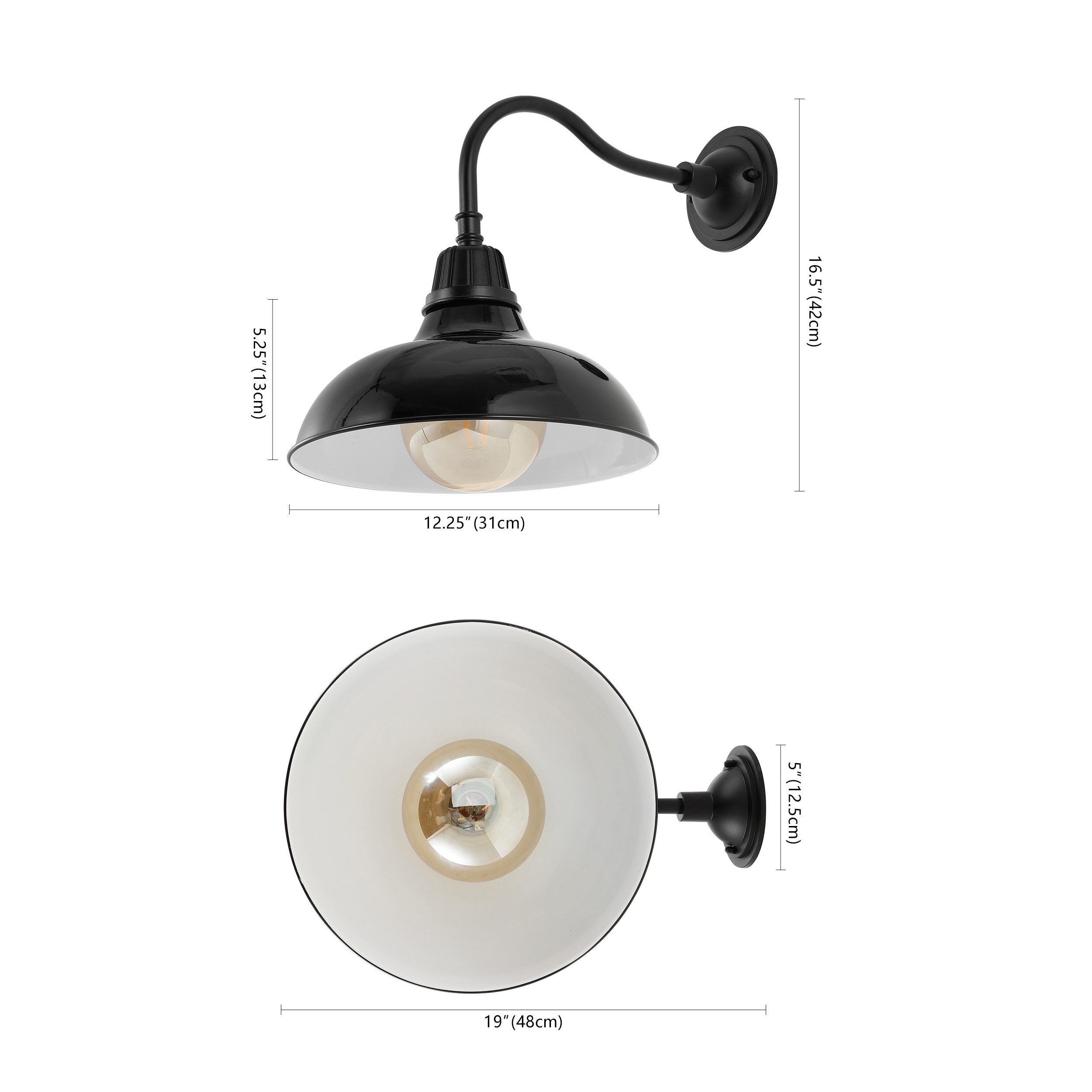 JONATHAN  Y JYL7613B Outdoor-Wall-Lighting - View #4