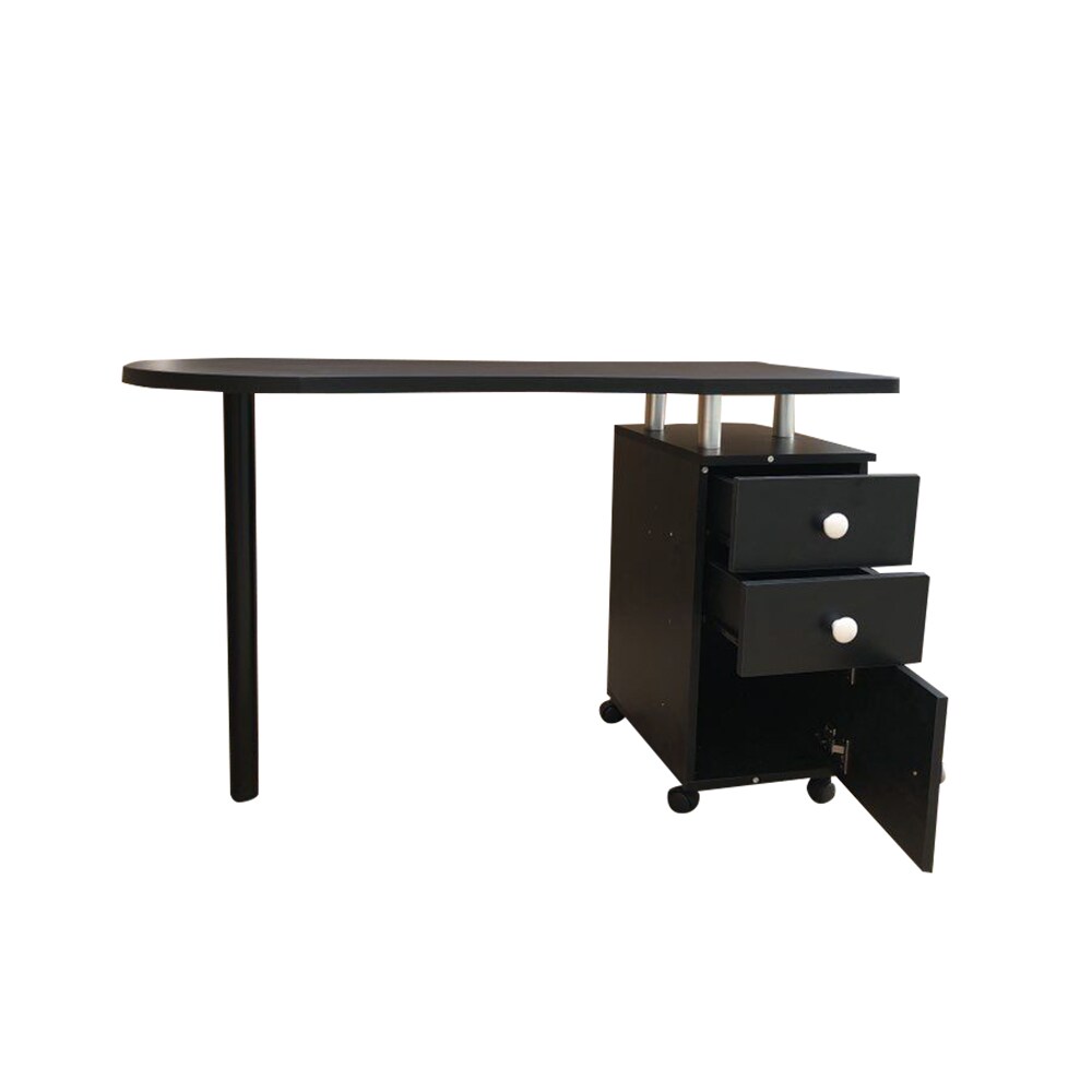 Winado 482118010940 Computer Desk 47.24-in Black Modern/Contemporary Computer Desk