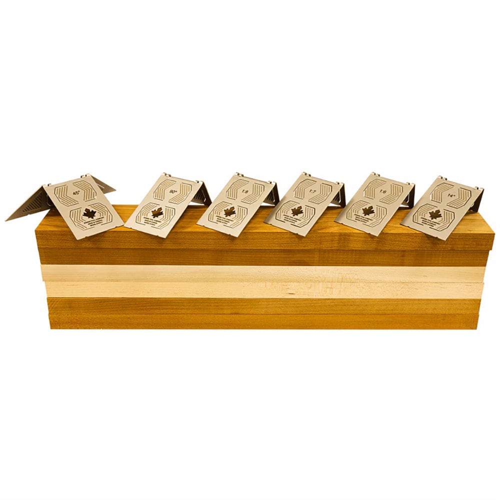 JessEm  07515 6 Piece Stainless Steel Saddle Square Set Precision Measuring Tools for Accurate Layout and Marking