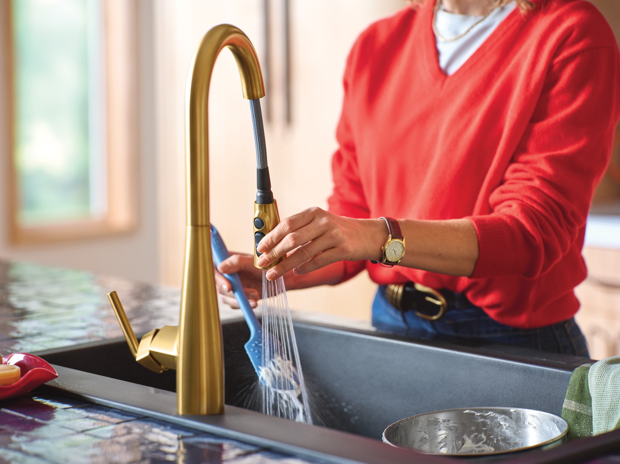 Moen 87493BG Kitchen-Faucets - View #9