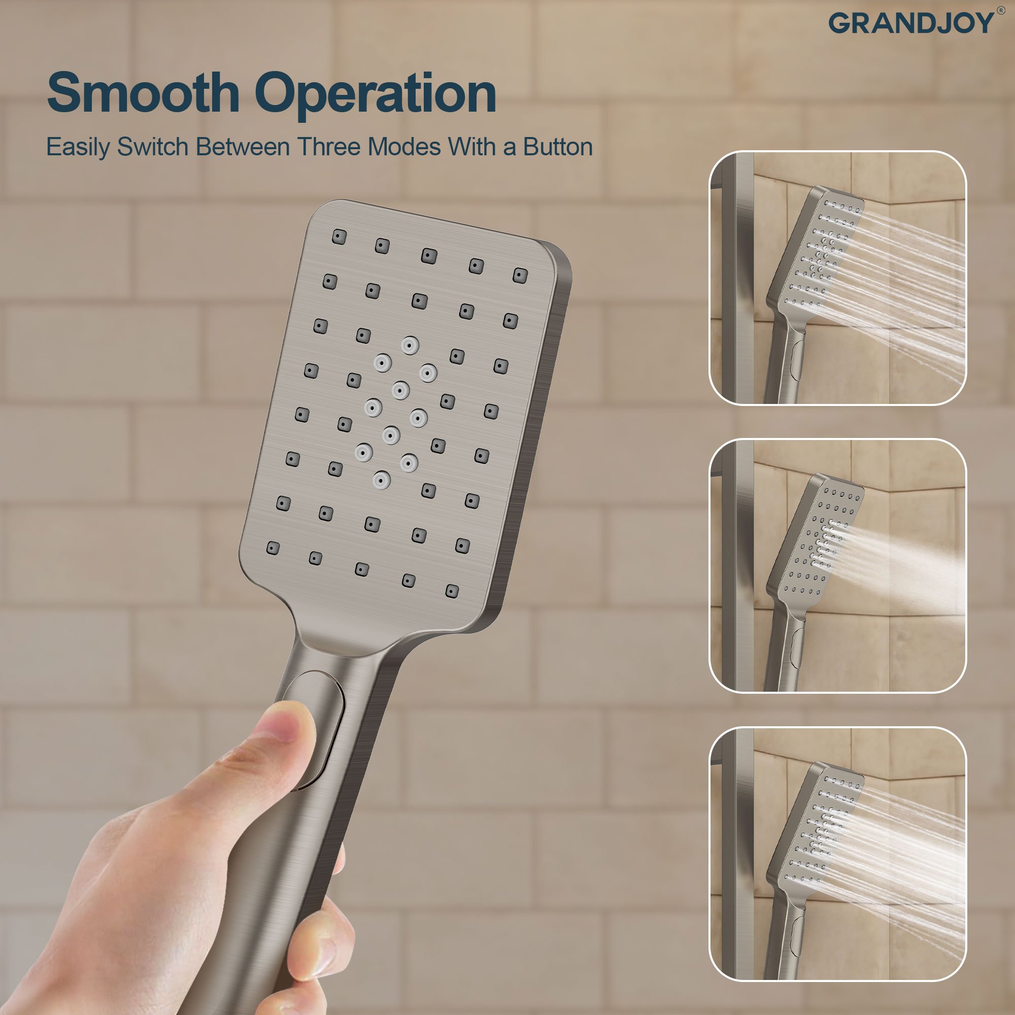 GRANDJOY SGF11GJ-35BN Fixed-Showerhead - View #4
