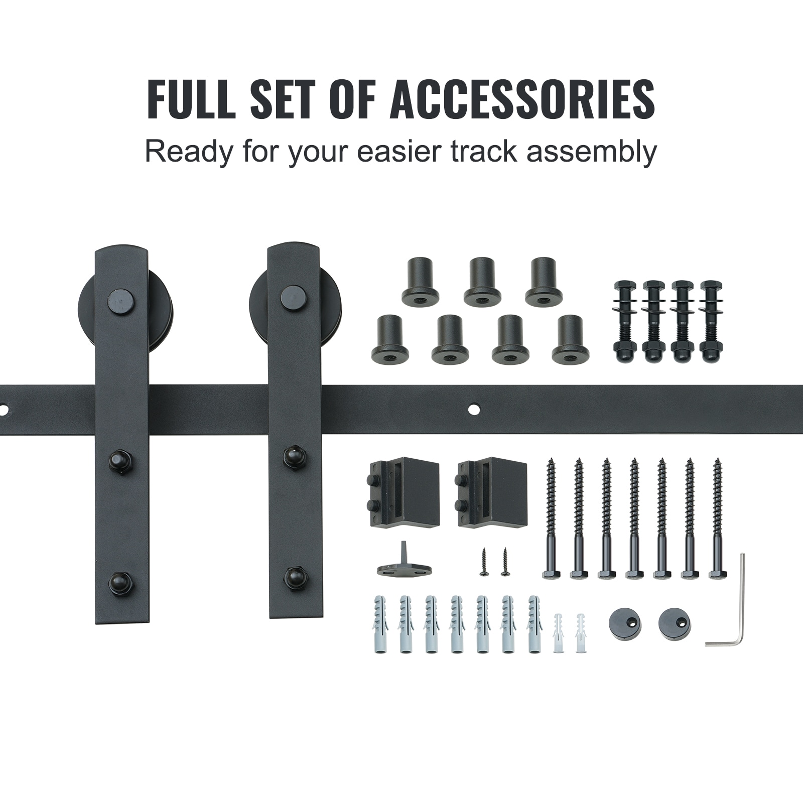 VEVOR GCYMWJTJHS10TVCHEV0 Barn-Door-Roller-Kits - View #5