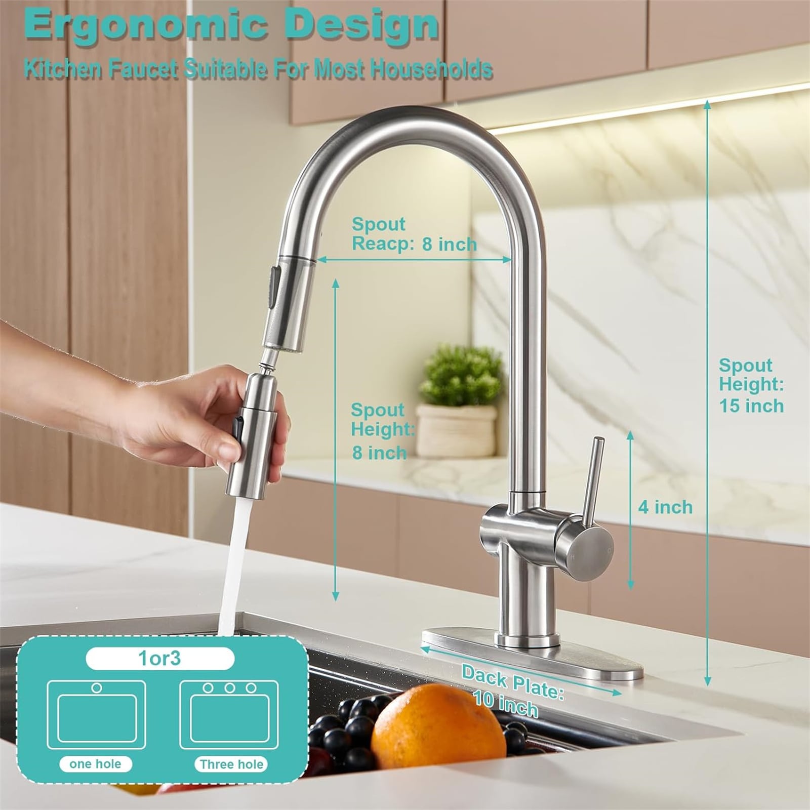 Sumerain ANHY-PL-5 Kitchen-Faucets - View #6