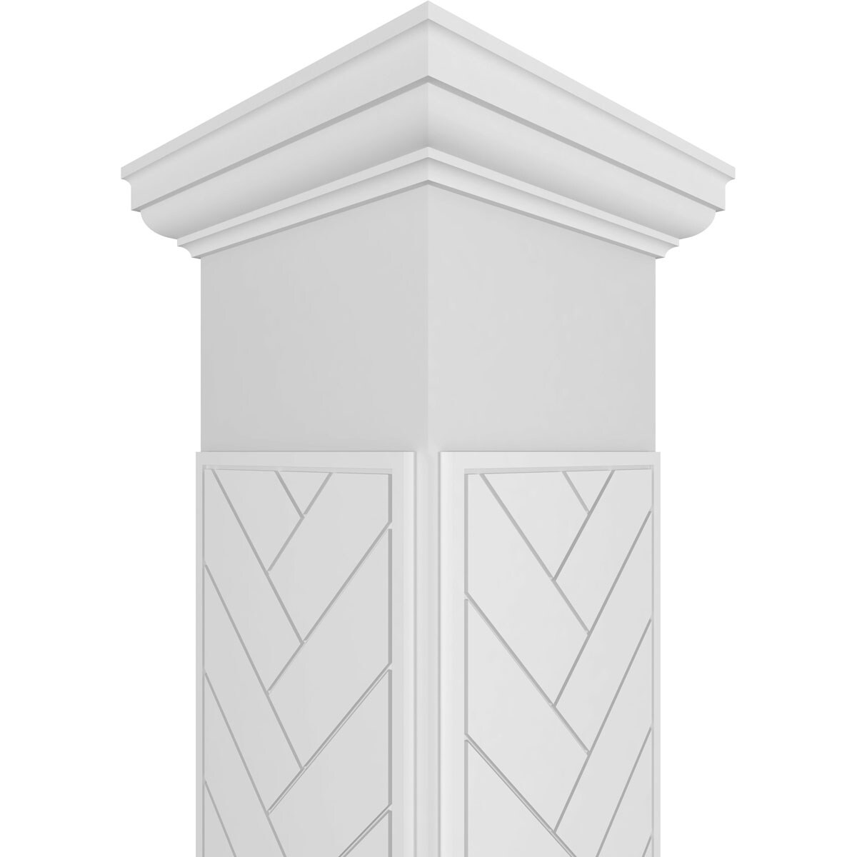 Ekena Millwork CC1010ENHBDTUTU Column-Wraps - View #4