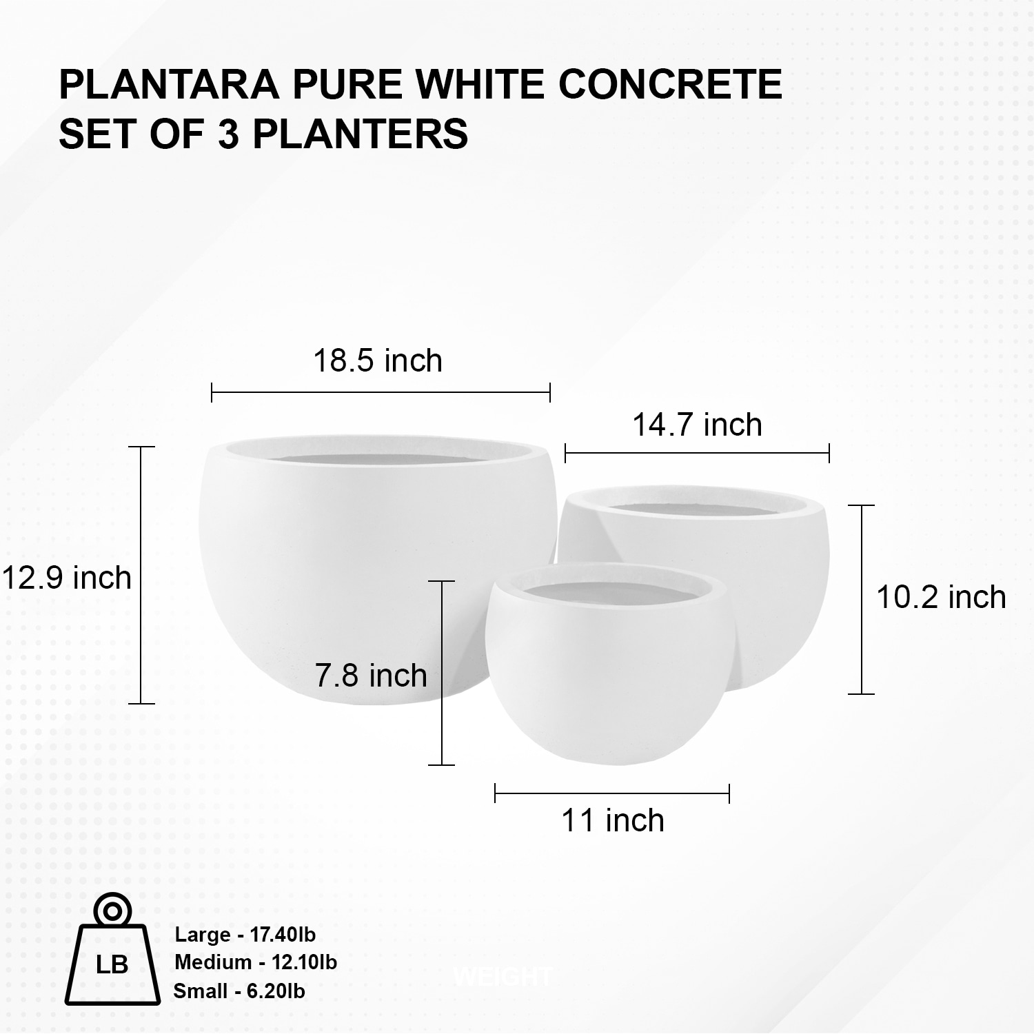 PLANTARA PA049S3-8011 Planter-Window-Box - View #10