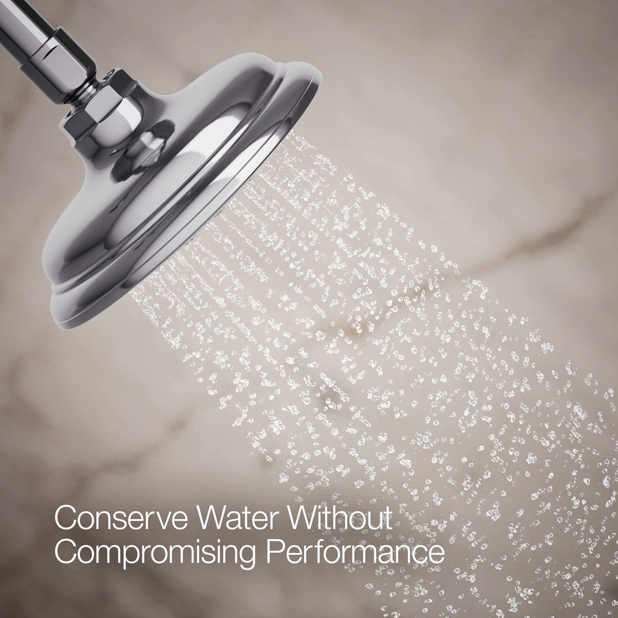 KOHLER K-72774-G-CP Fixed-Showerhead - View #4