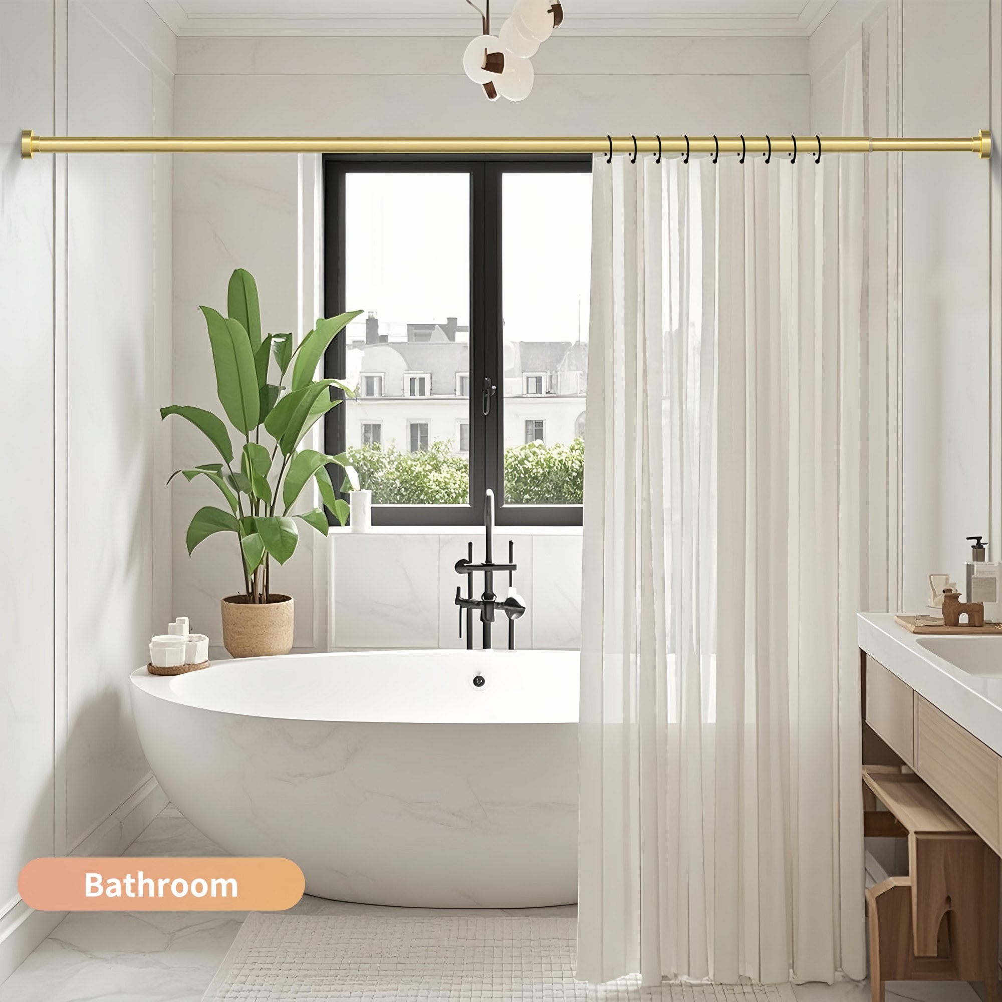 Numhew NHSEAN1049 Shower-Rods - View #7