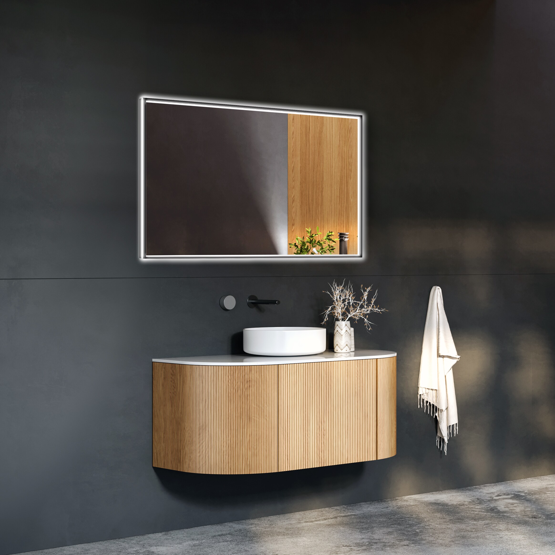 Dreamwerks DW-LAMC-E0052 Framed-Bath-Mirrors - View #2