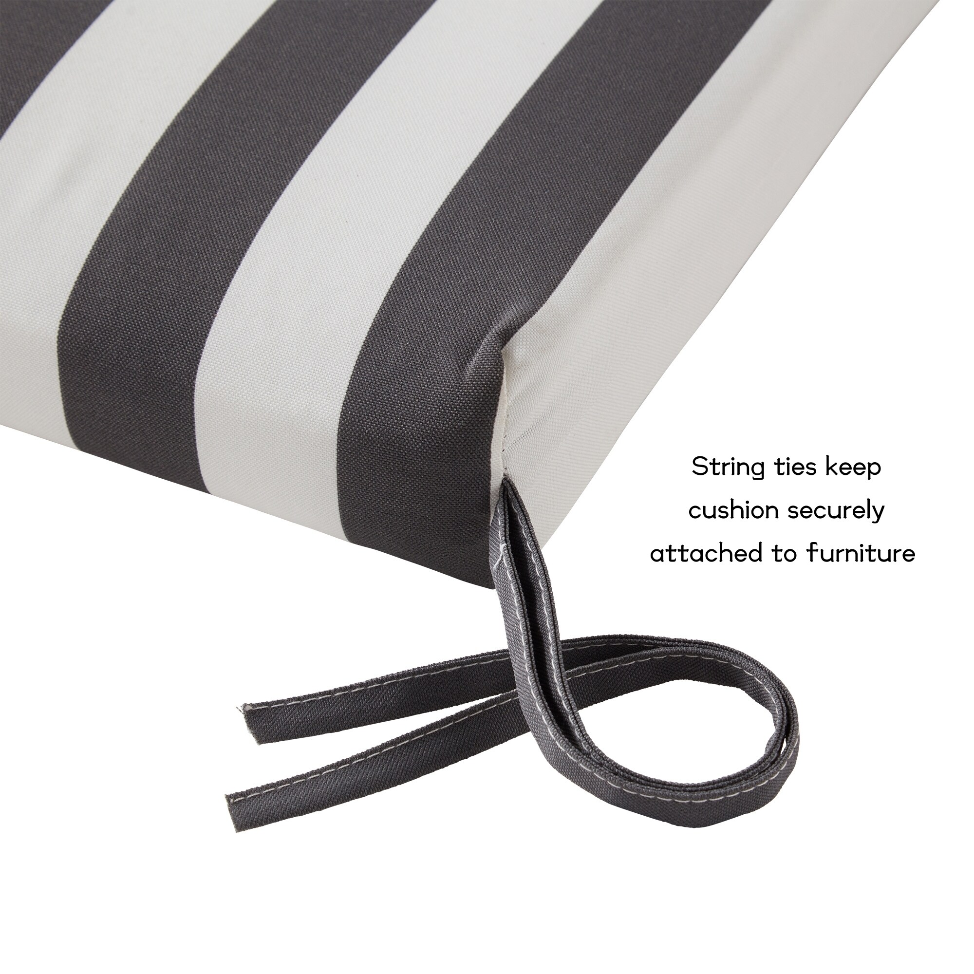 Greendale Home Fashions OP1900-CANOPY-GRAY Patio-Furniture-Cushions - View #3