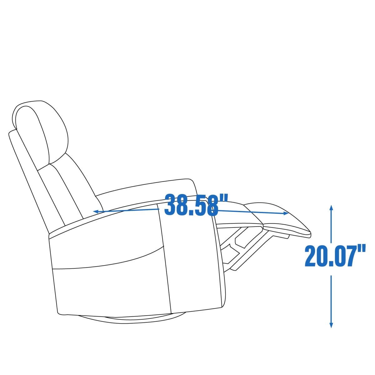 Streamdale Furniture W1803P362305 recliners - View #14