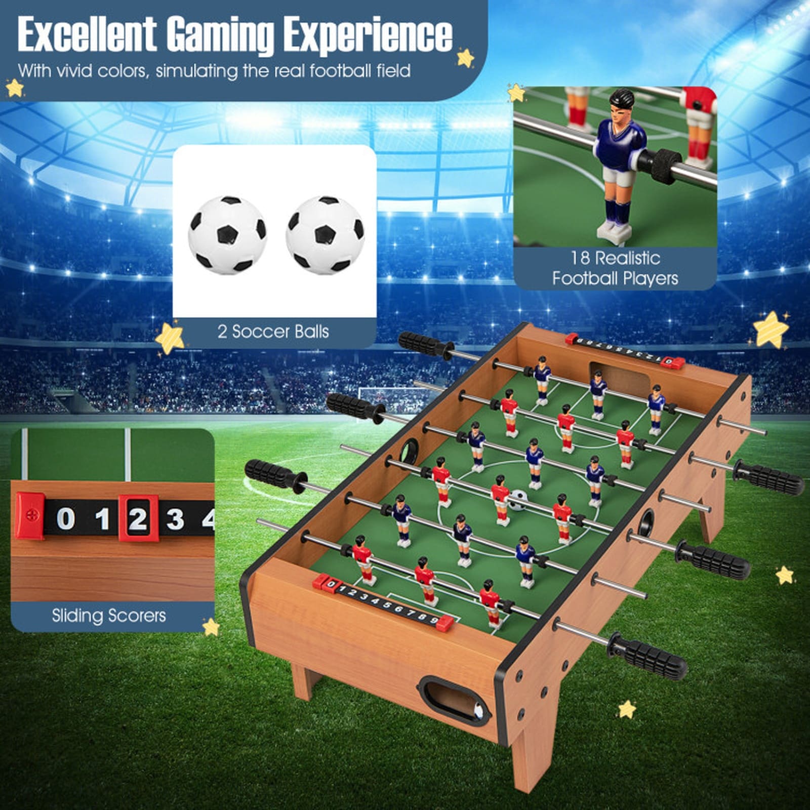 SUGIFT LW038SUGHY006 Foosball-Tables - View #7