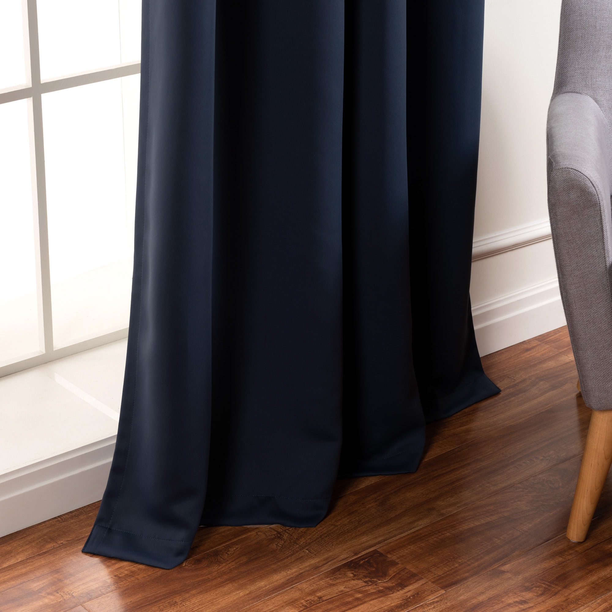 Best Home Fashion GROM-120-NAVY curtains - View #5