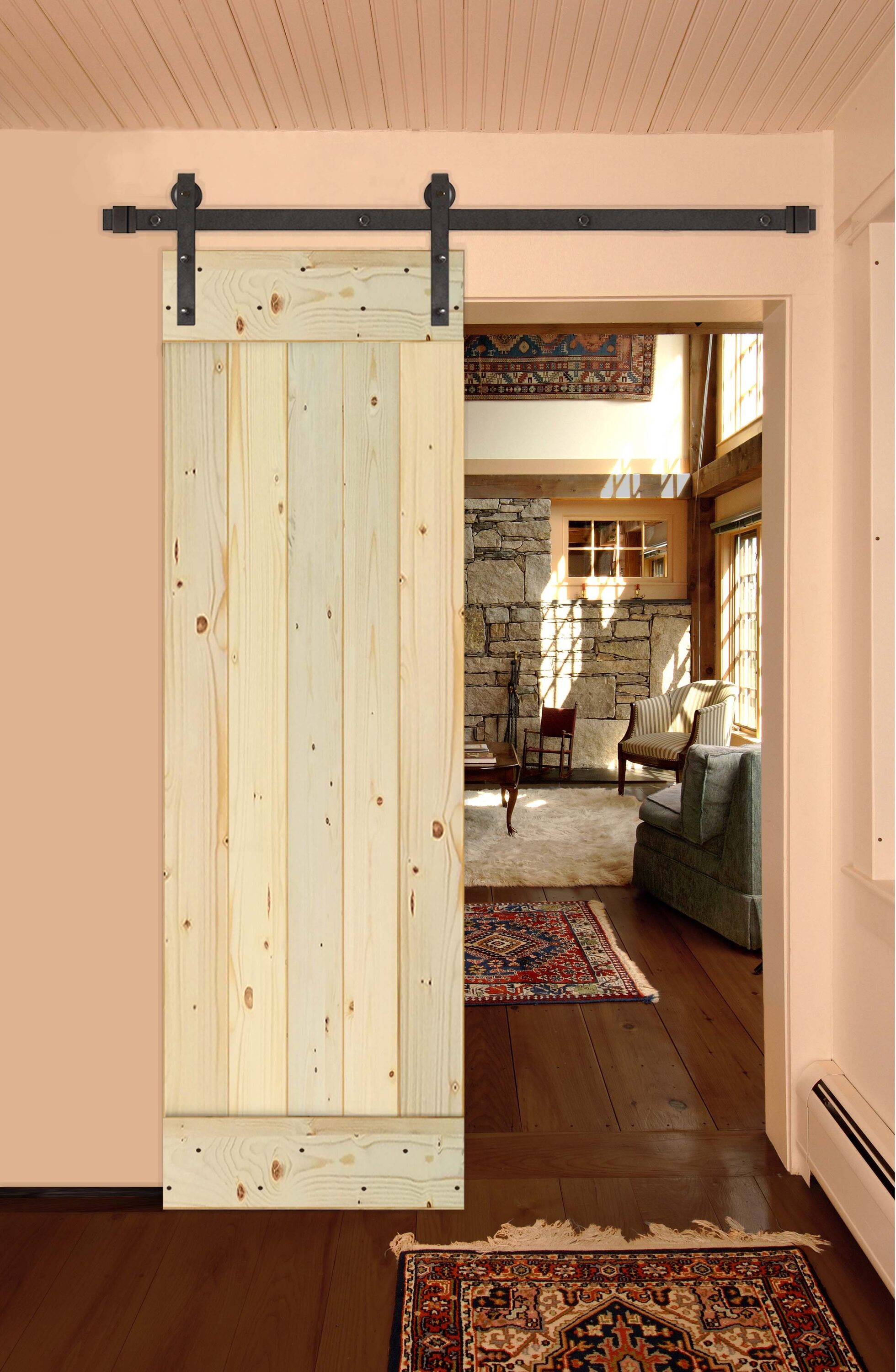 Creative Entryways UP2110-2484-10B Barn-Doors - View #3