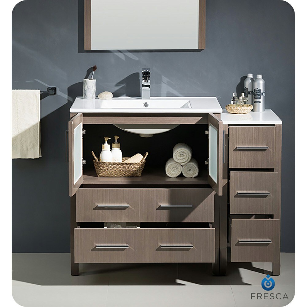Fresca FCB62-3012GO-I Bath-Vanity-Combo - View #7