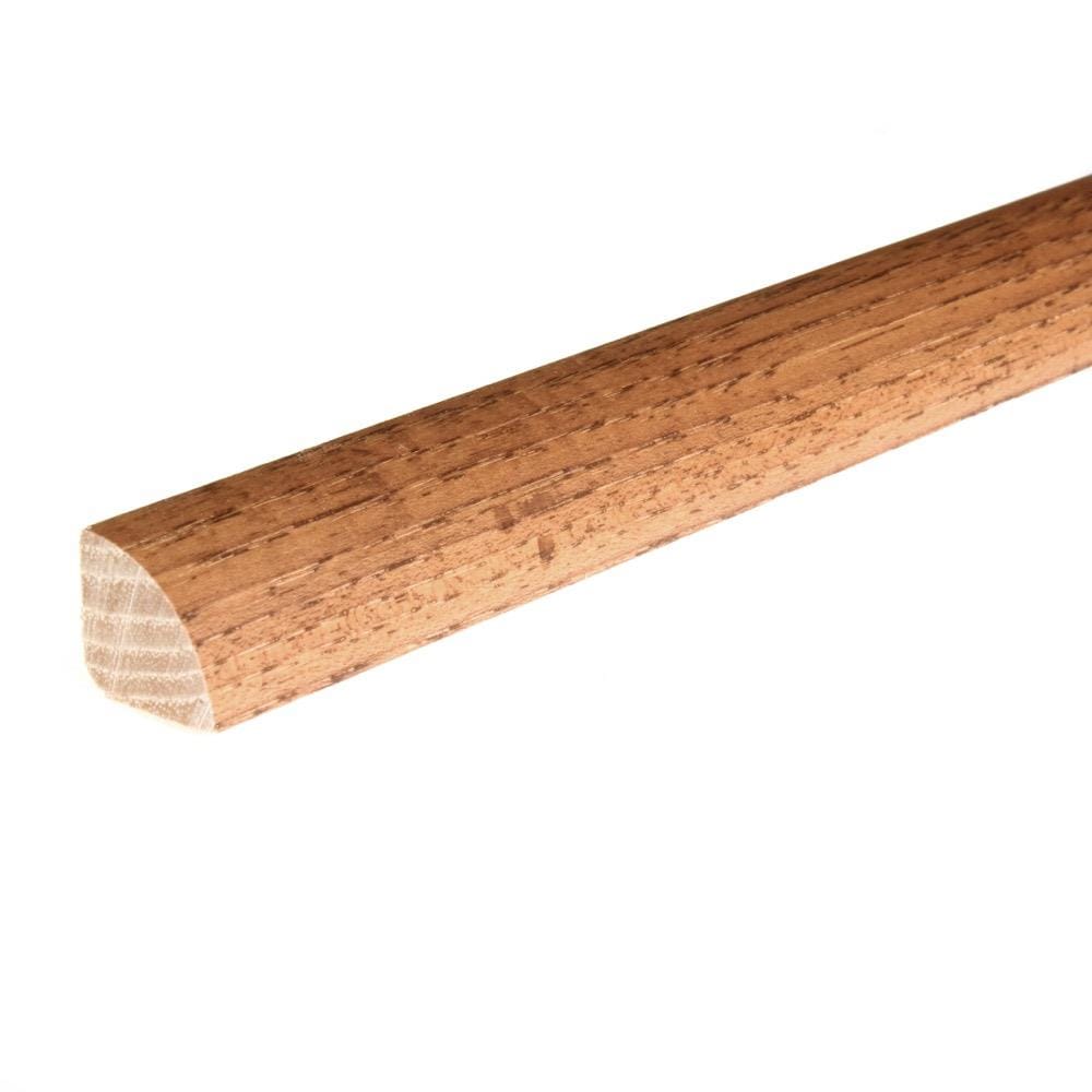 Flexco Toffee 0.75-in T x 0.75-in W x 78-in L Solid Wood Quarter Round