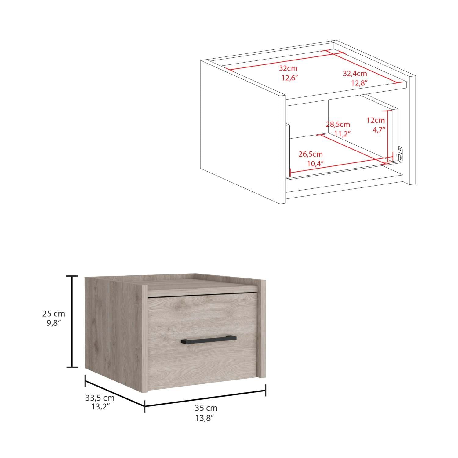 Streamdale Furniture B070137814 nightstands - View #3