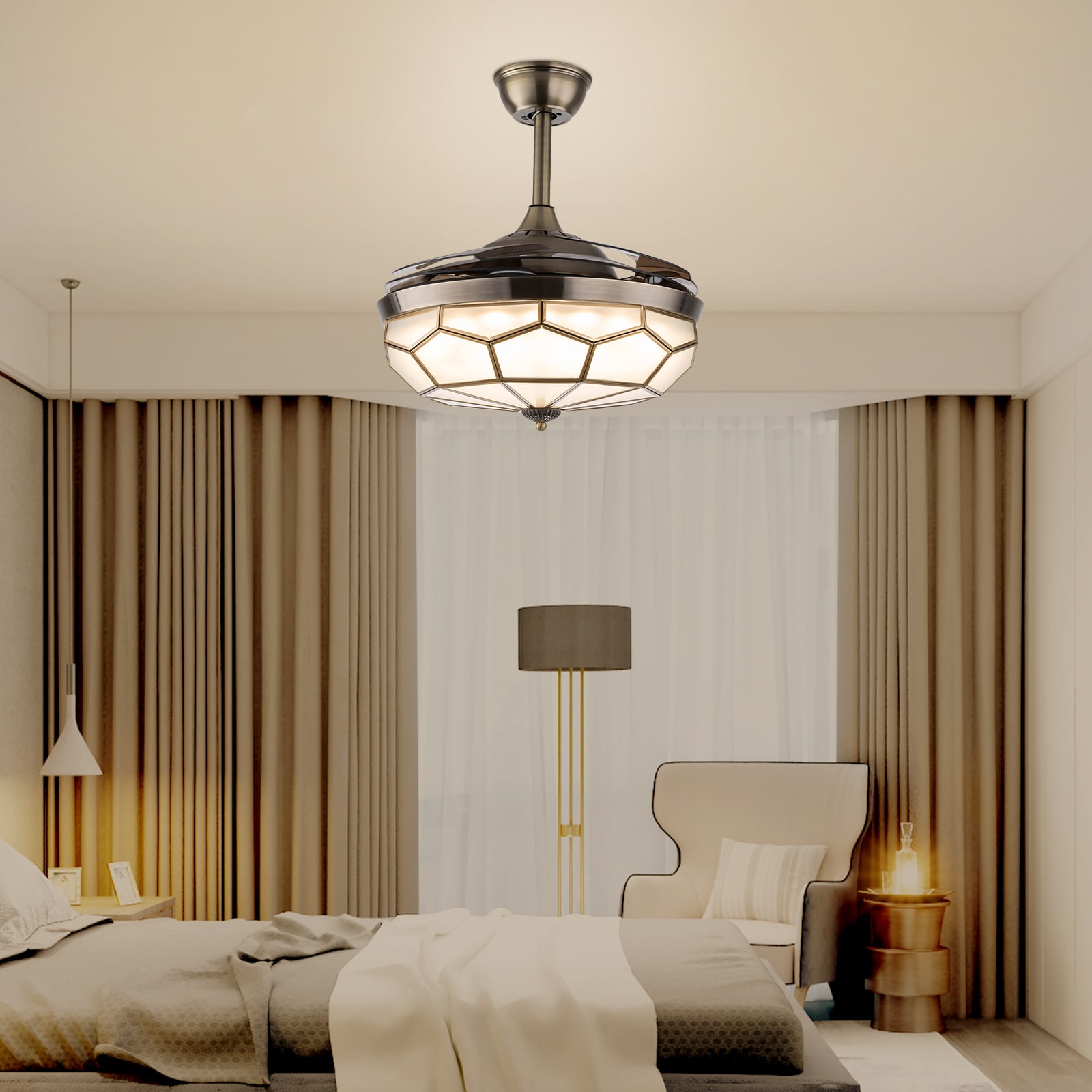 Oukaning HG-HCXLST-3656-US Ceiling-Fans - View #4
