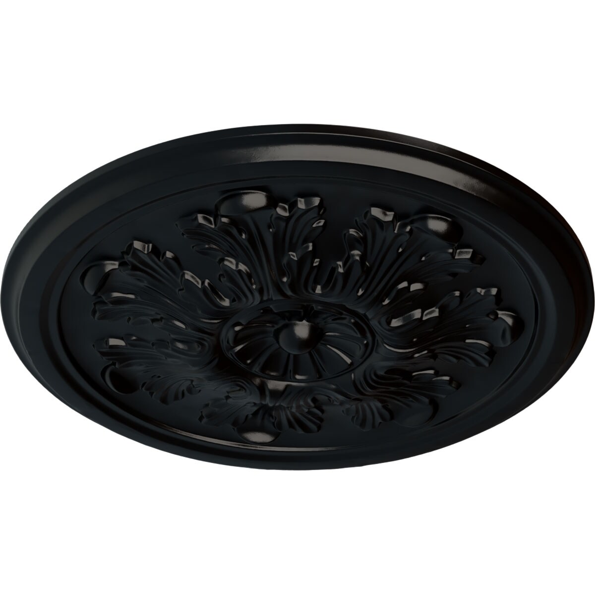 Ekena Millwork CM12LEBLF Ceiling-Medallions - View #2