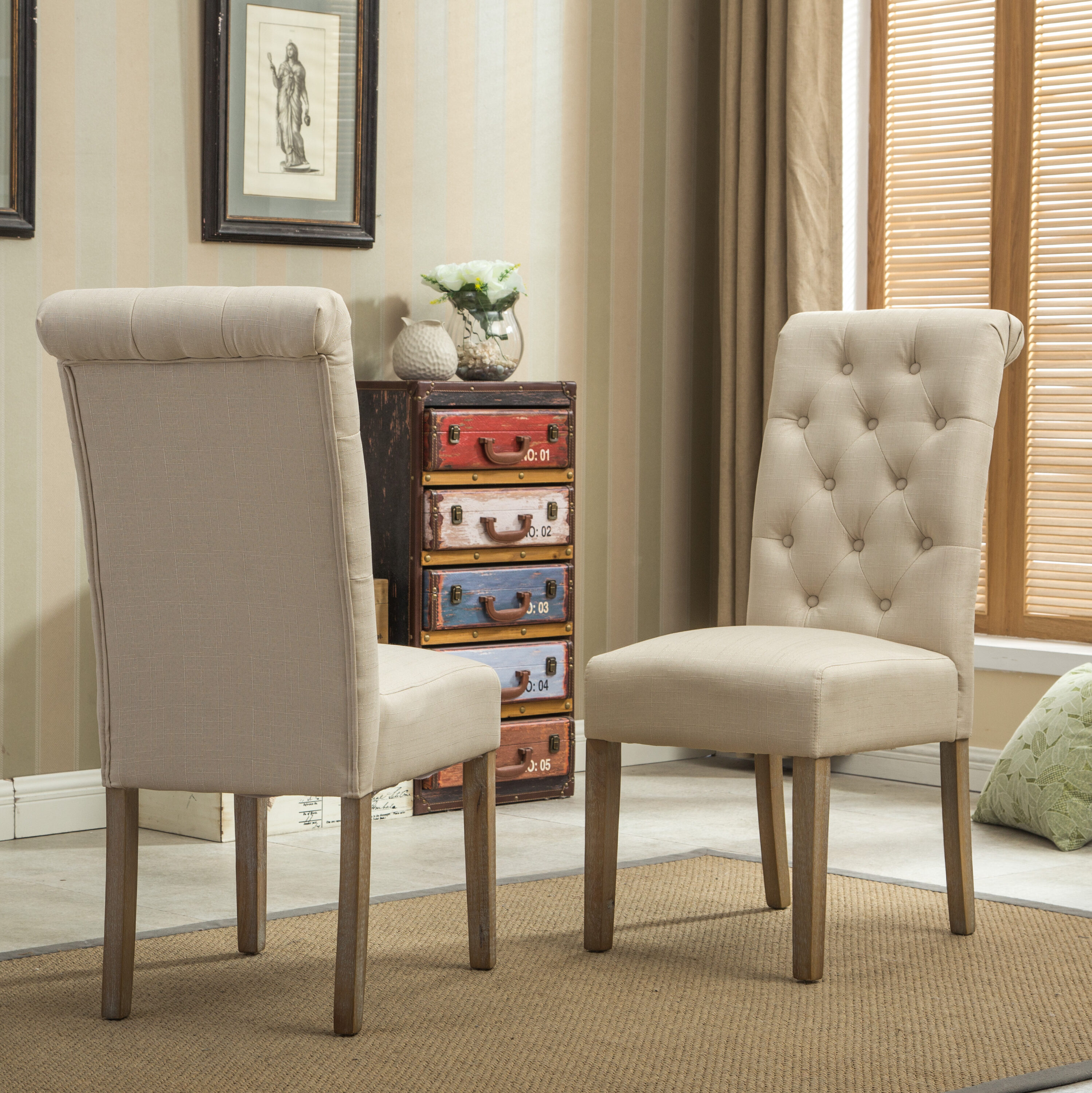 Roundhill Furniture T261-C161TAX2 Dining-Sets - View #8