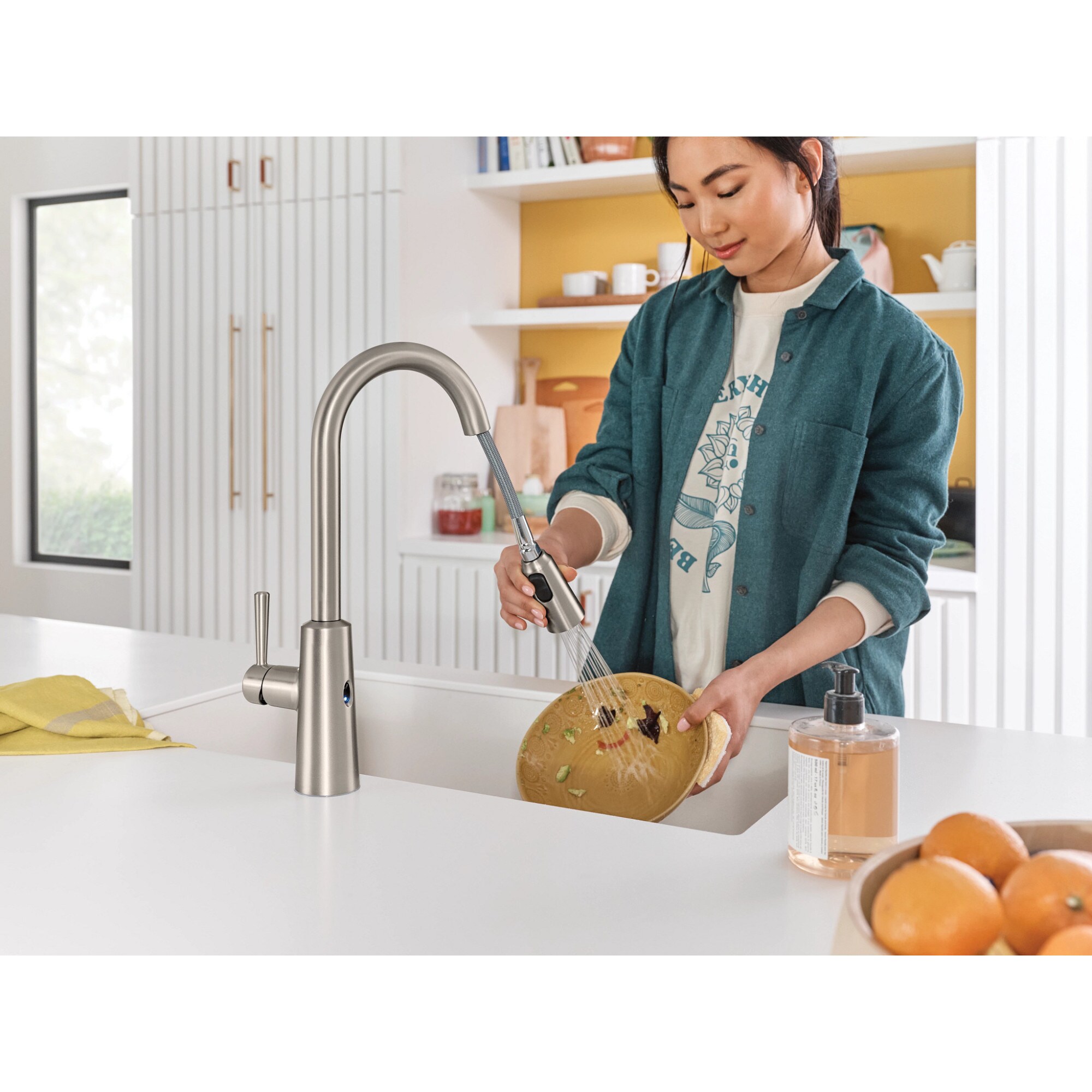 Moen 7402EWSRS Kitchen-Faucets - View #5