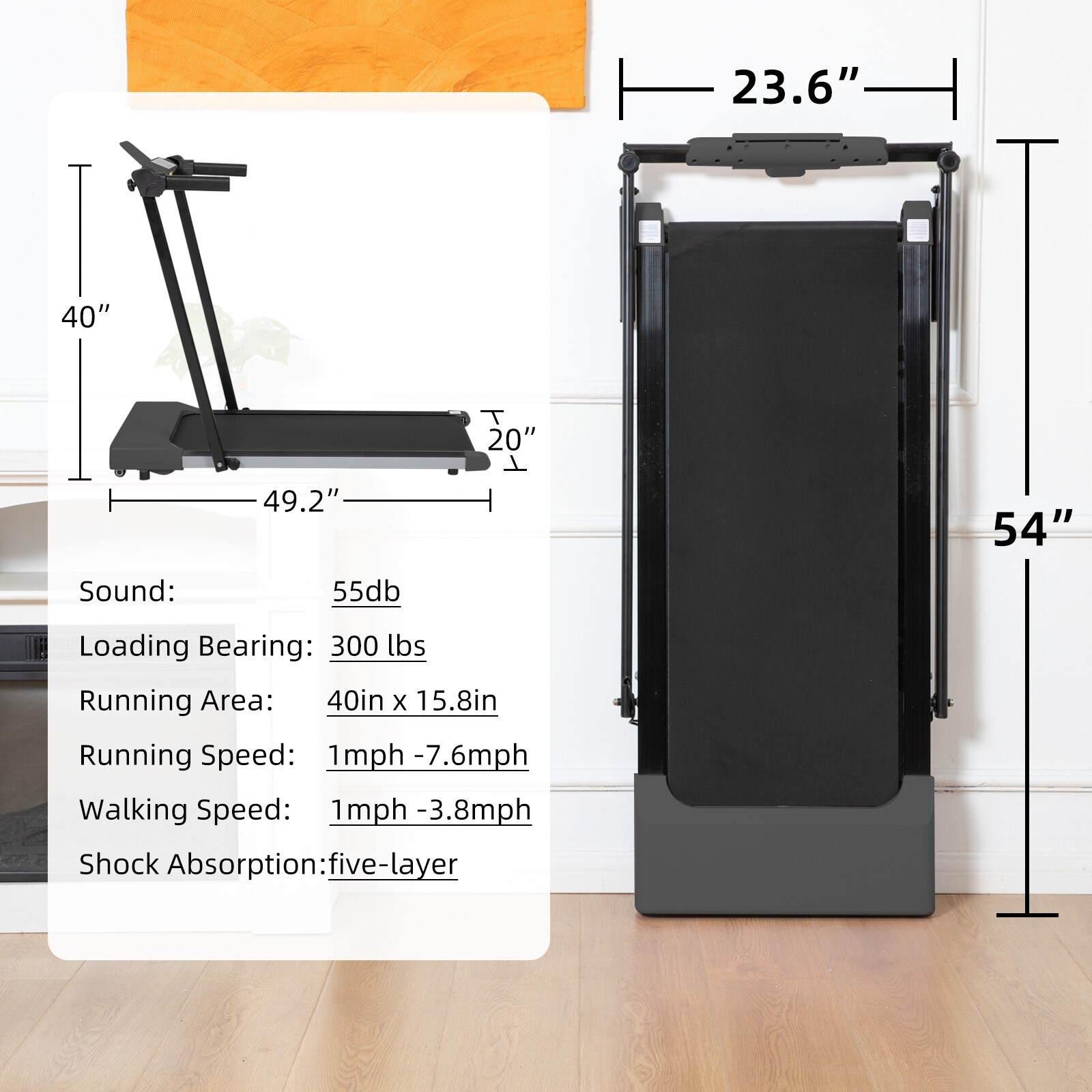 Yulika 101TREADMILL-17 treadmills - View #6