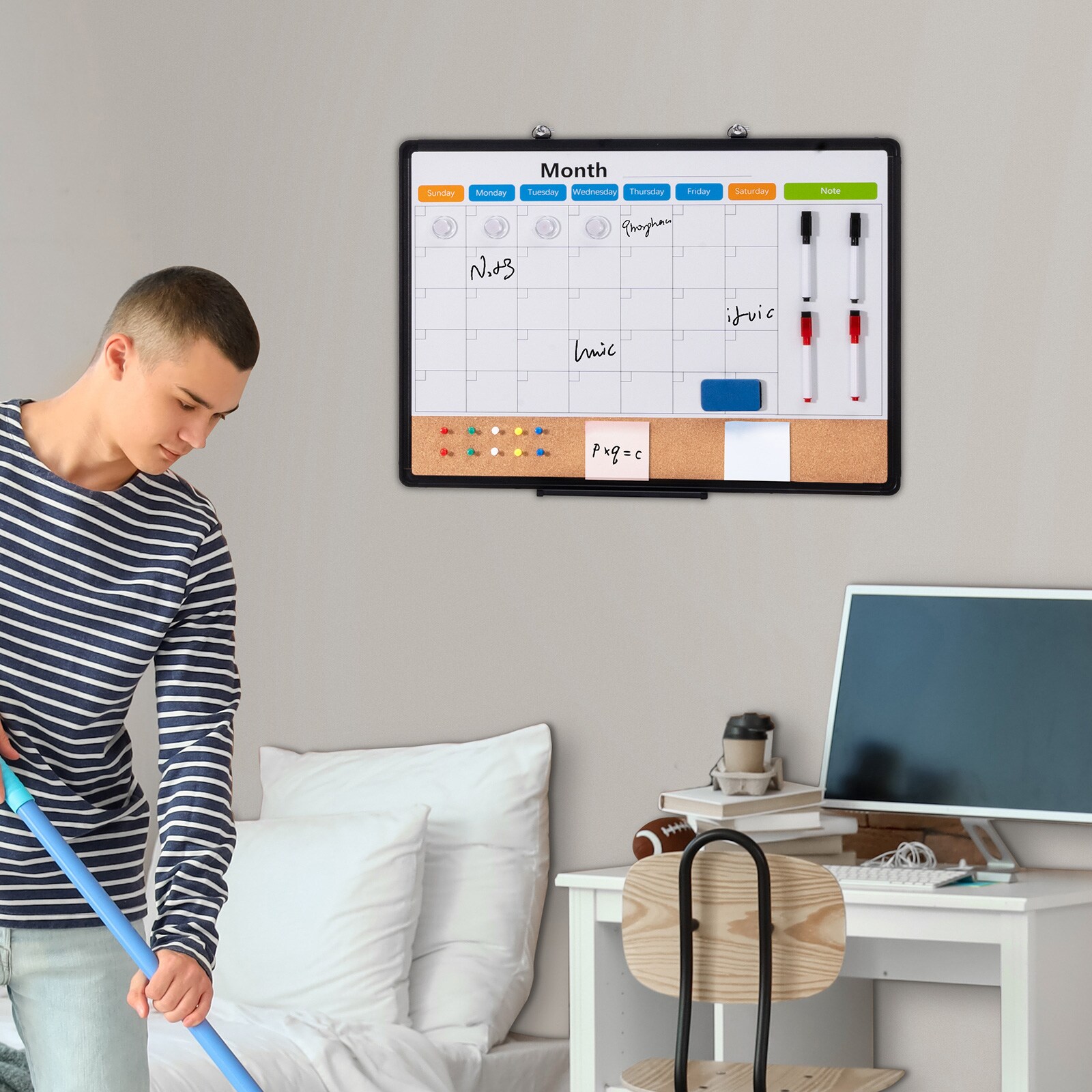 SVOPES SVOPESRMB24X109037V0 Dry-Erase-Bulletin-Boards - View #2