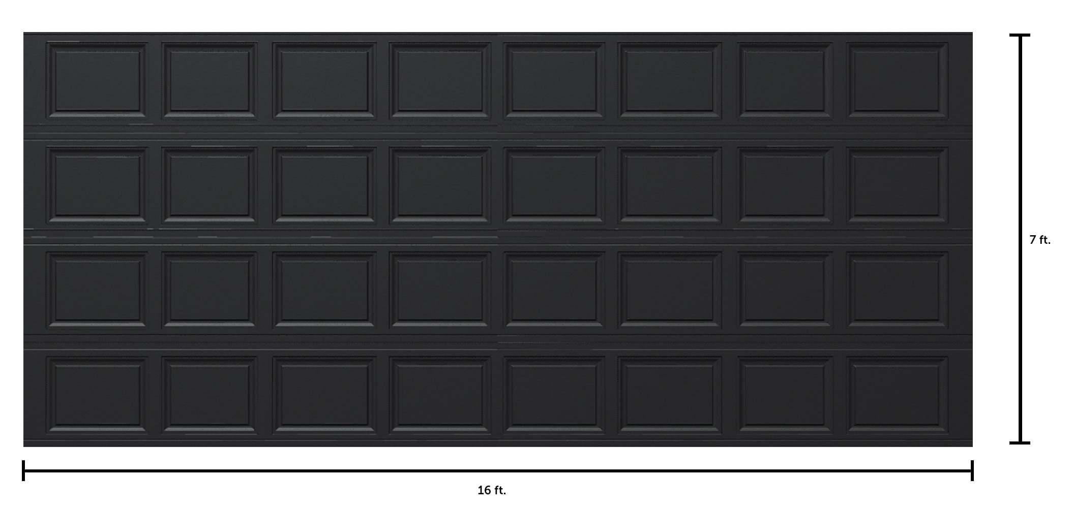 Wayne Dalton WD8300CBL167 Garage-Doors - View #2