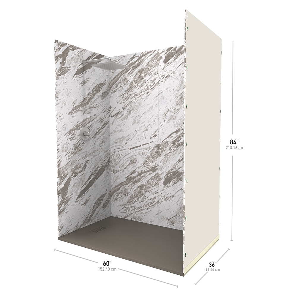 UpHome K1BP1S3660QGMOMO Alcove-Shower-Kit - View #2
