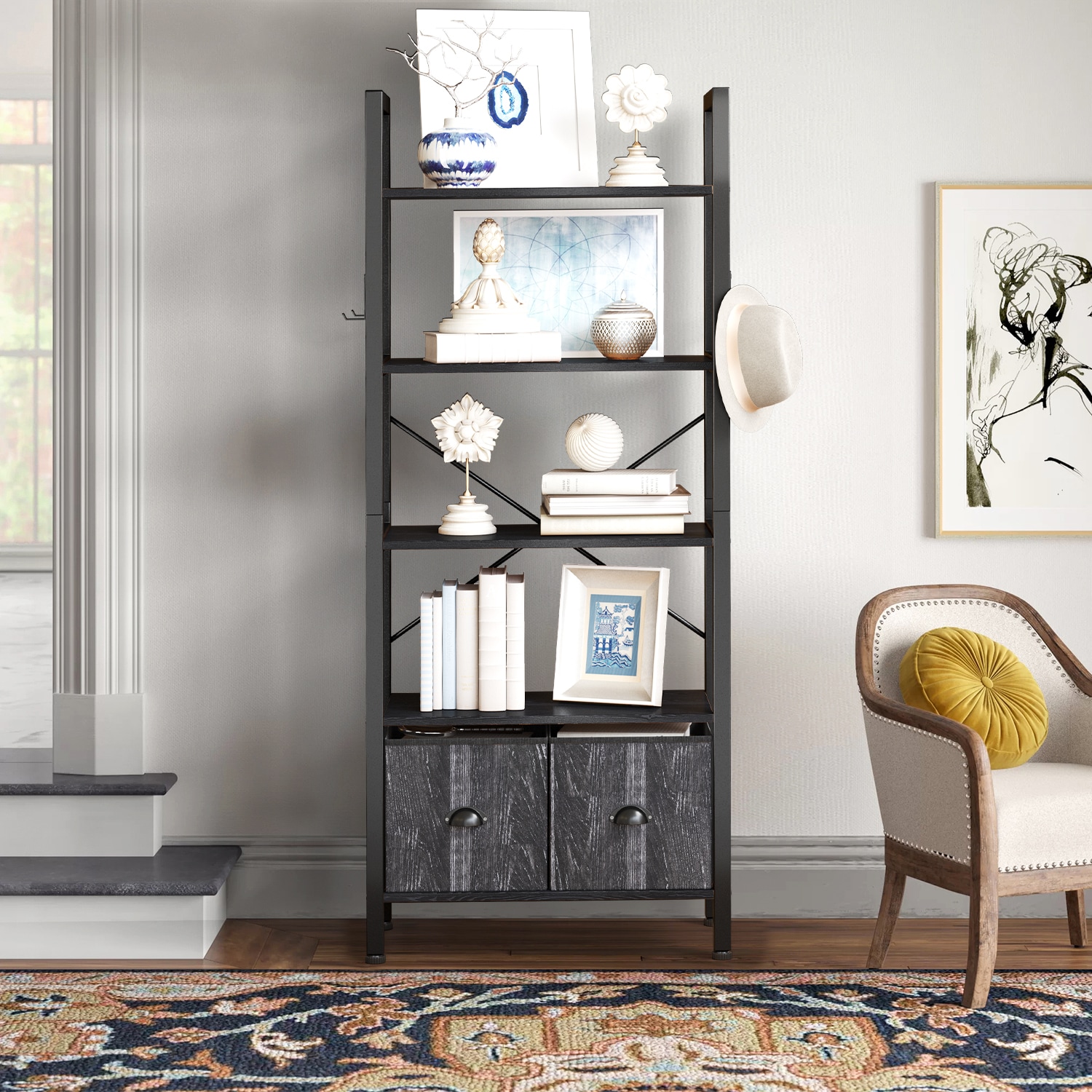 AOXUN H14035BR bookcases - View #7