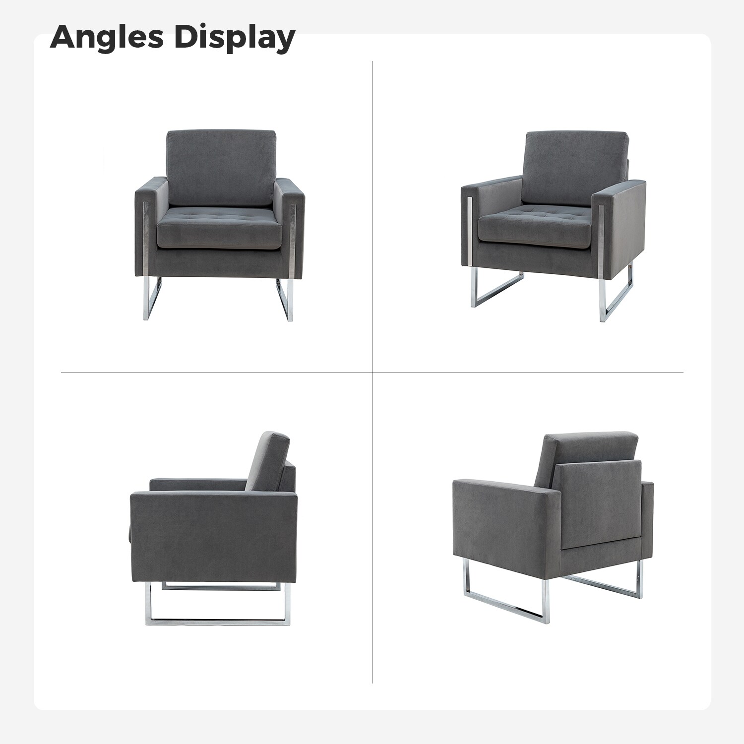 14 Karat Home CHHQ0419-GREY chairs - View #7