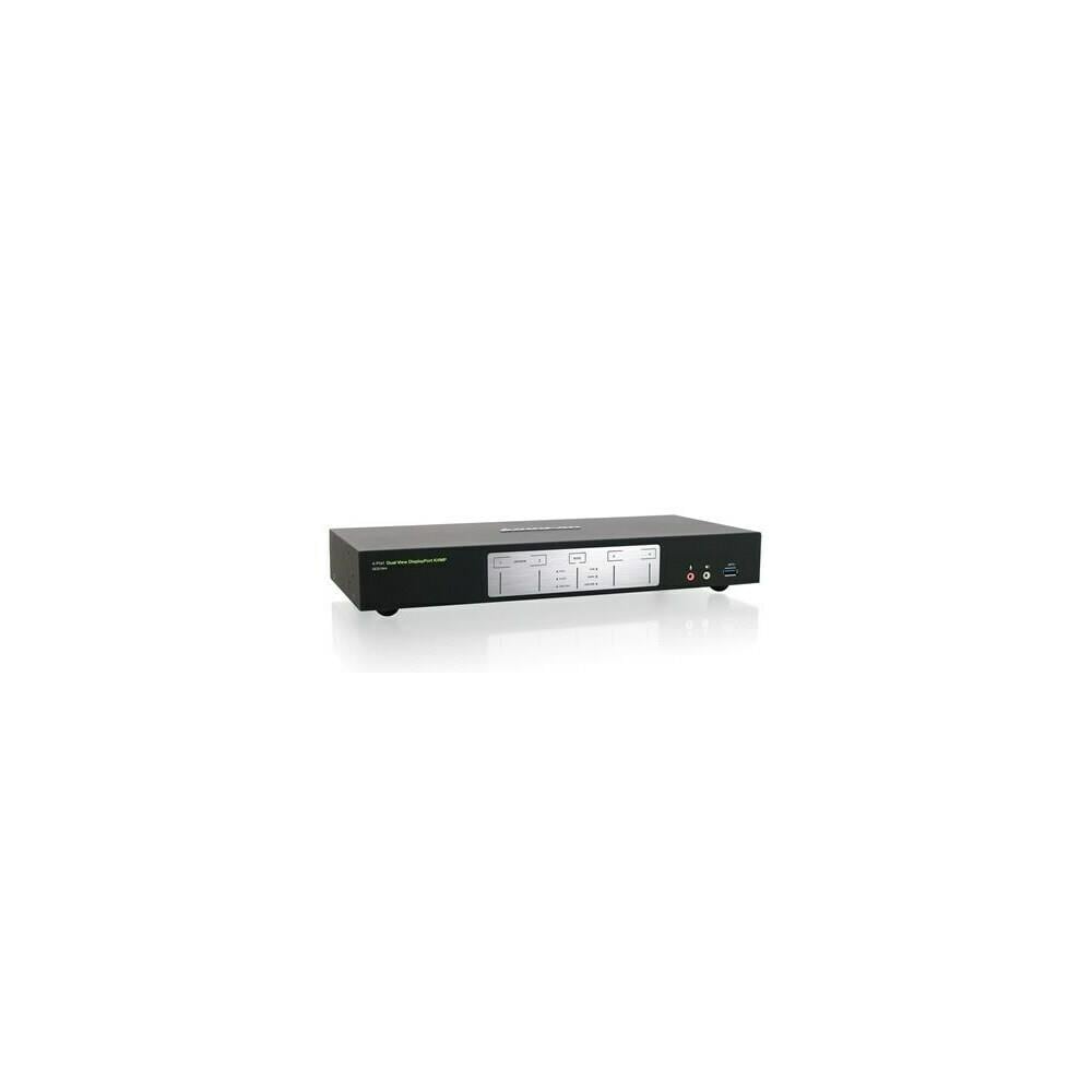 IOGear SYBA163395 Iogear GCS1944 4-port 4K DisplayPort KVMP Switch with USB 3.0 Hub