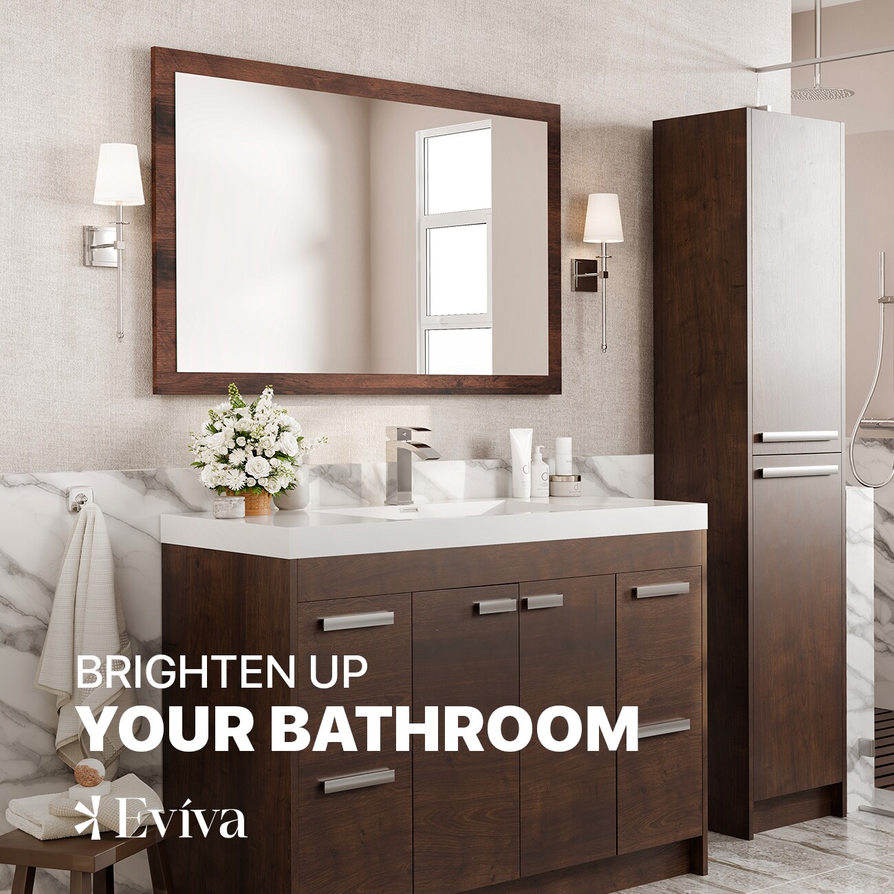 Eviva EVMR-48X30-RSWD Decor-Mirrors - View #3