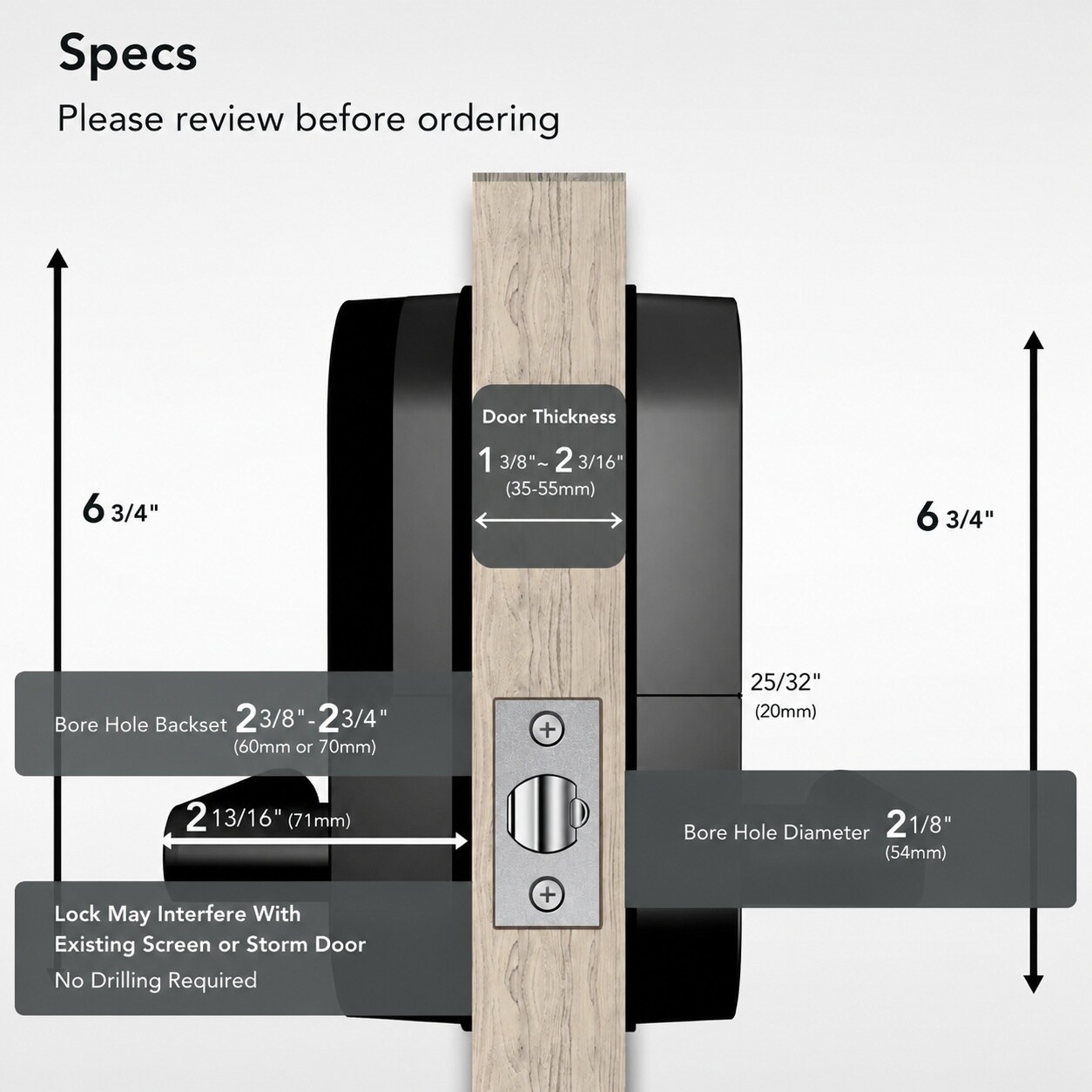AOIZGMY LAZ0716Z031 Electronic-Door-Locks - View #5