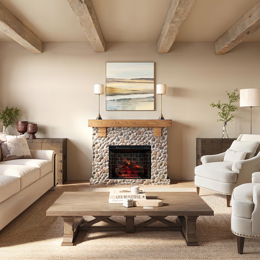 Country Living CL-2409M-RR-28 Electric-Fireplaces - View #4