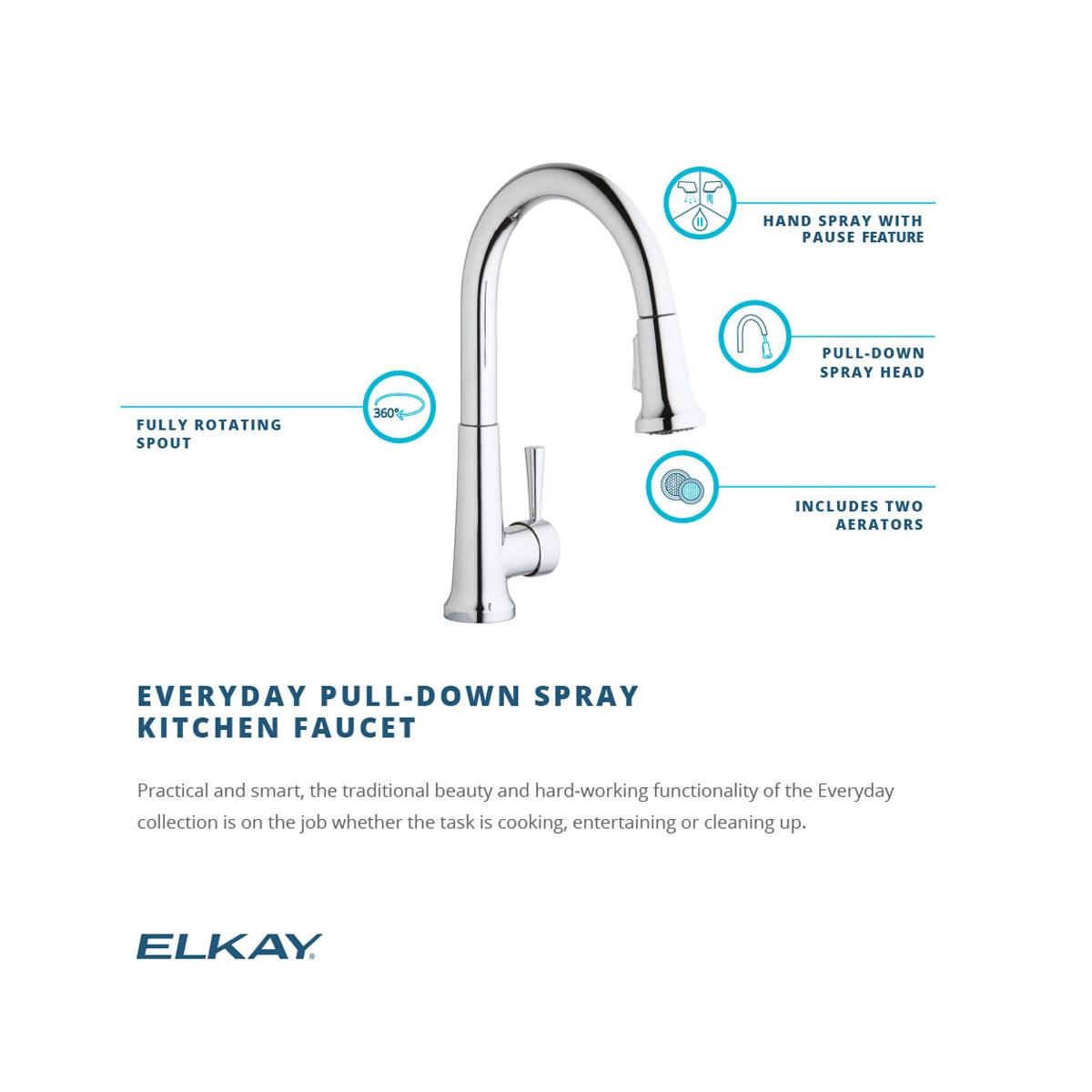 Elkay LK6000CR Kitchen-Faucets - View #3