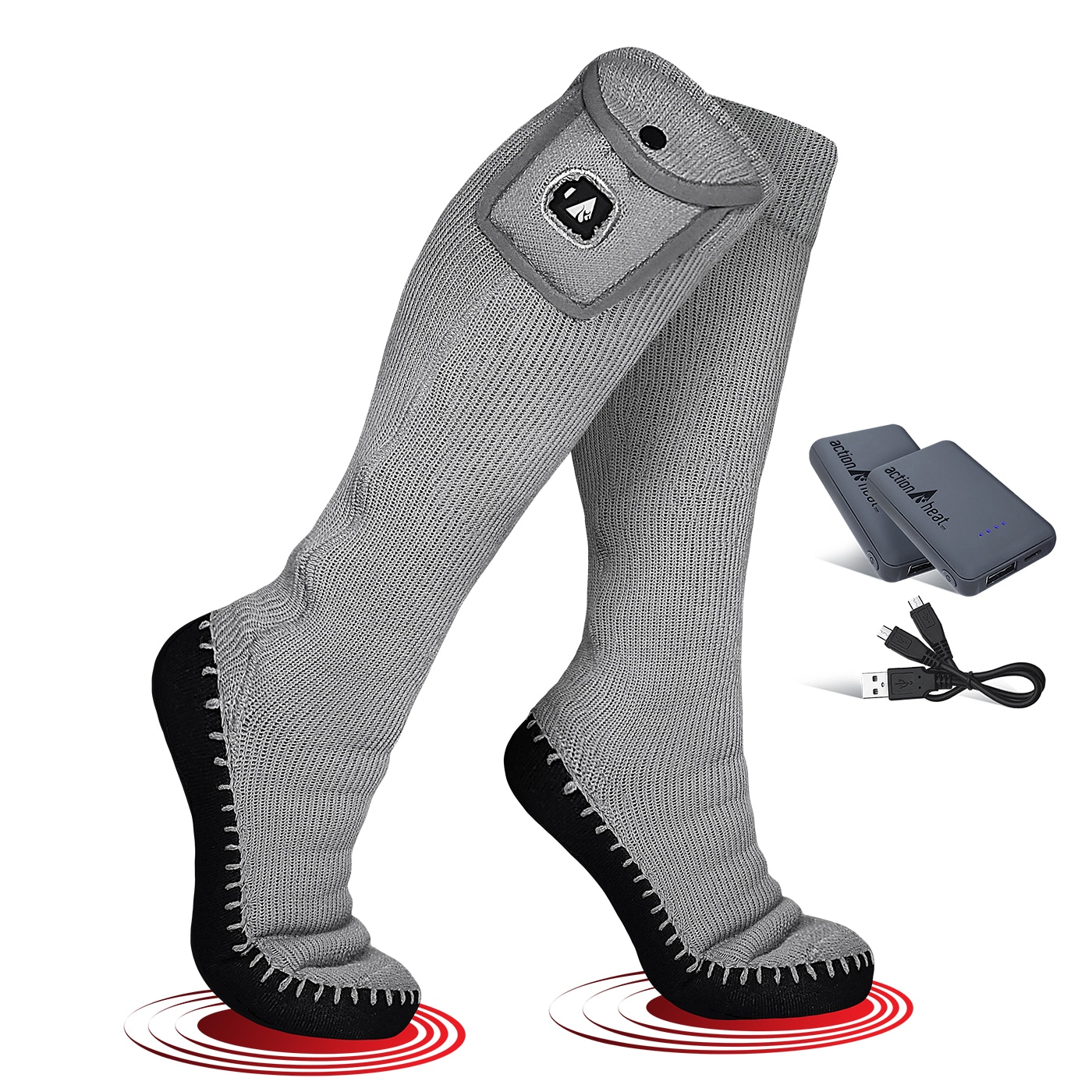 ActionHeat AH-HS-5V-G-S-M footwear - View #4
