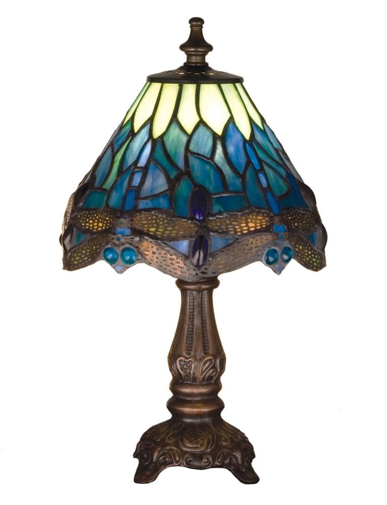 Meyda Tiffany Lighting Tiffany hanging-head dragonfly Mahogany Bronze ...