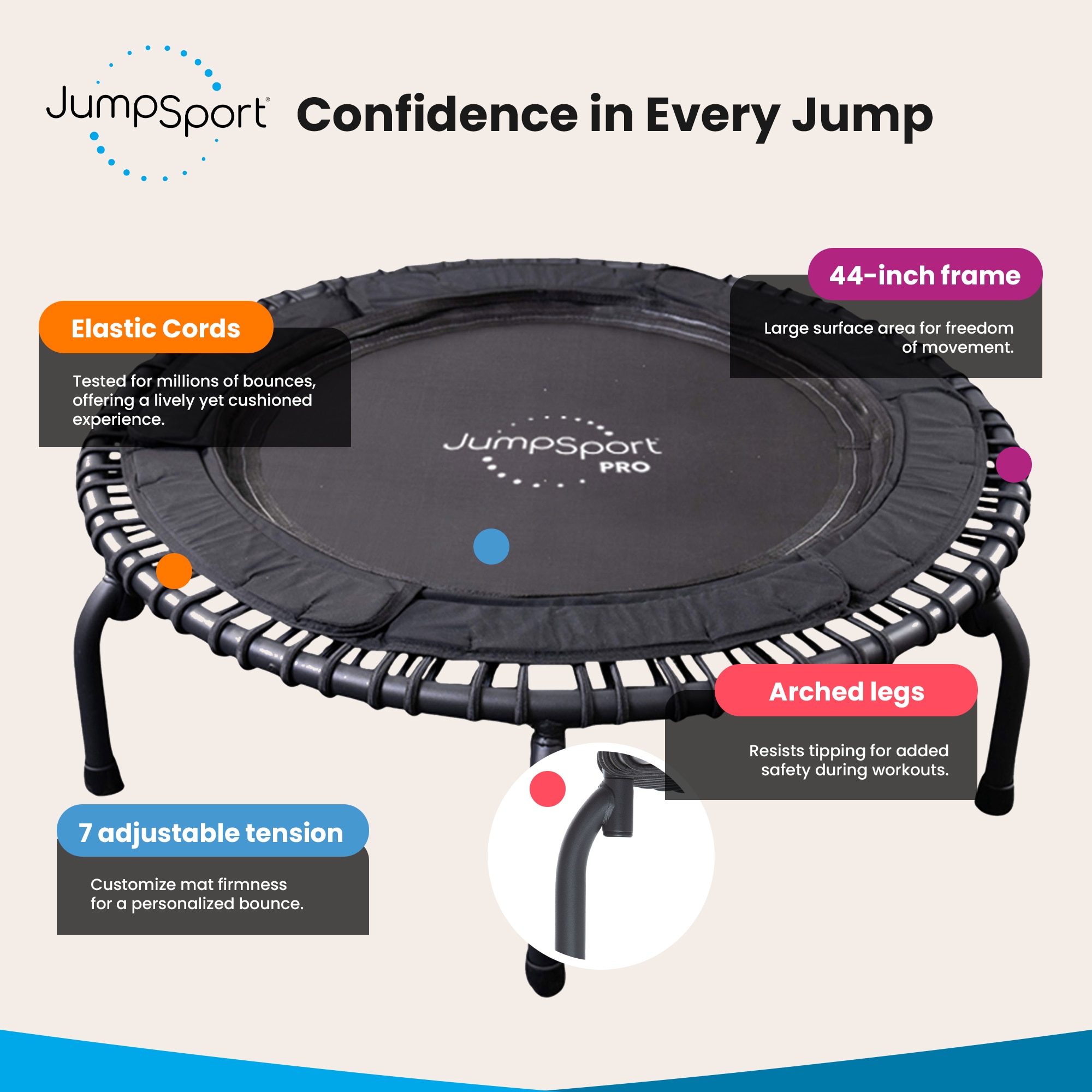 JumpSport 168420 trampolines - View #2