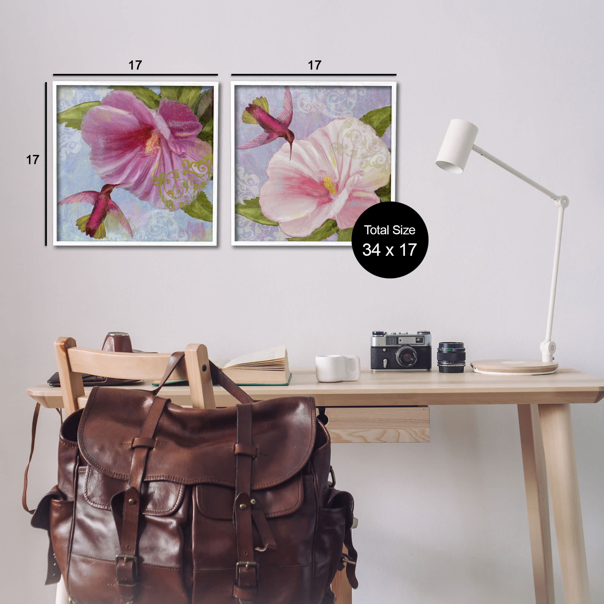 Stupell Industries B2-810-WFR-2PC-17X17 Wall-Art - View #2