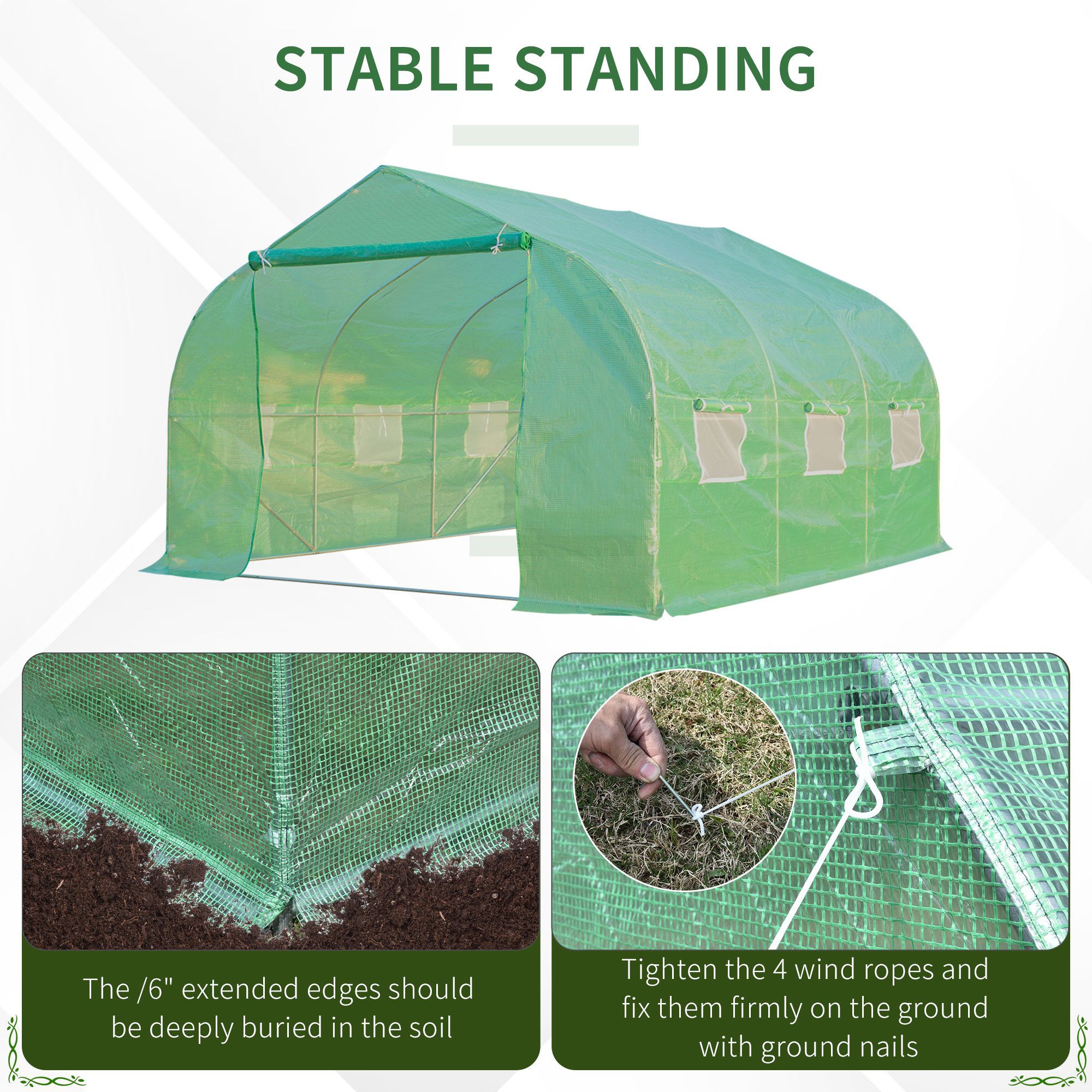 Outsunny 845-015 greenhouses - View #5