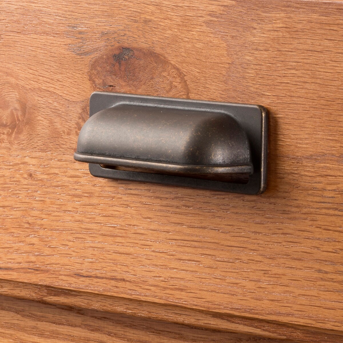 Hickory Hardware PA1023-WOA-25B Cabinet-Pulls - View #2