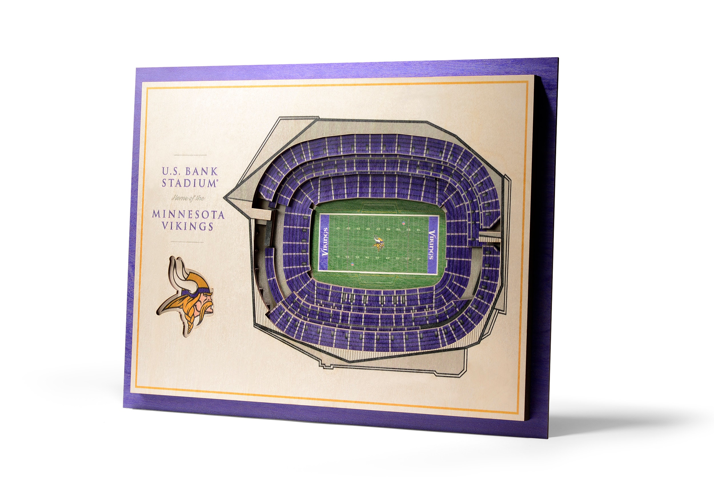 Minnesota Vikings Rock Style Wall Canvas 1 – SportsDexter